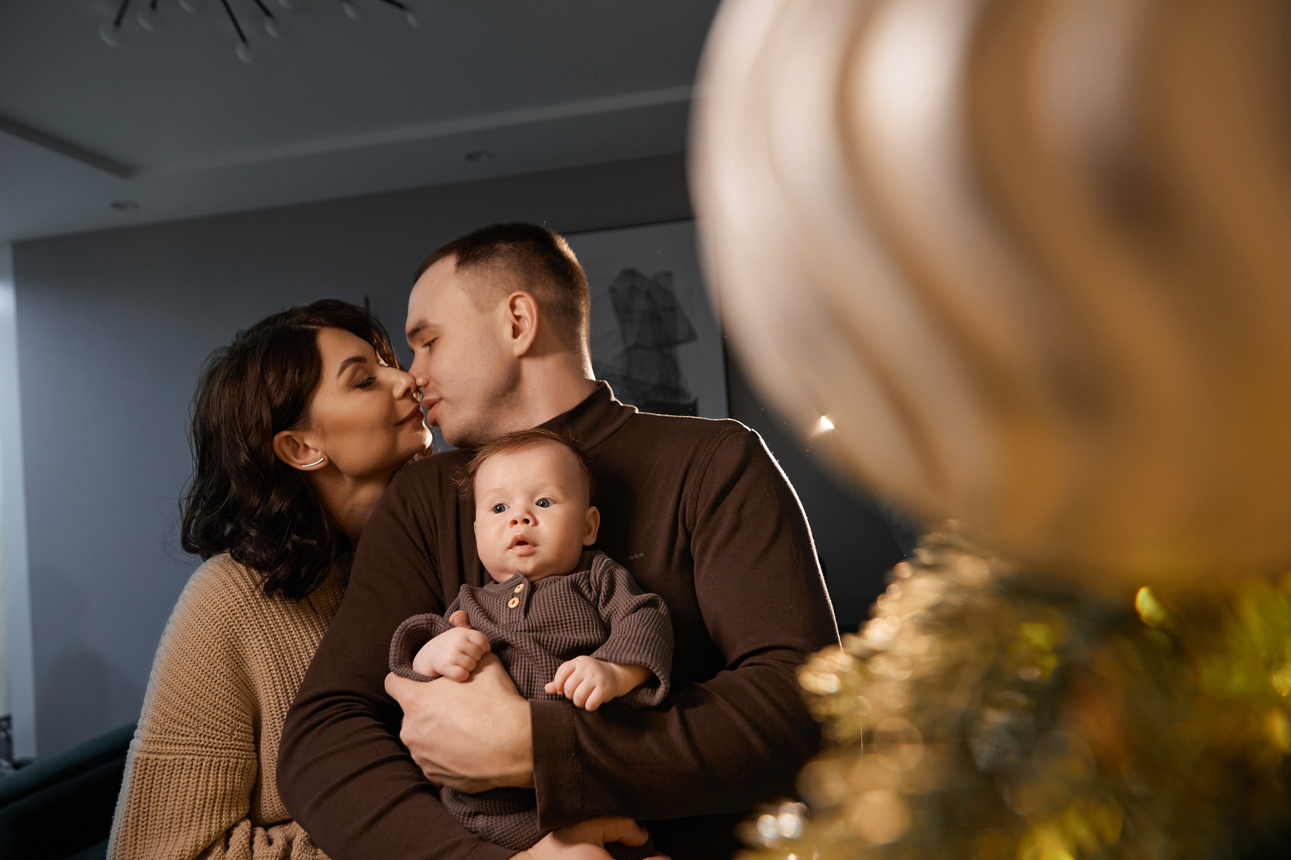 Ваня, Таня, Илья НГ. Фотограф Валентин Мельников г. Тында