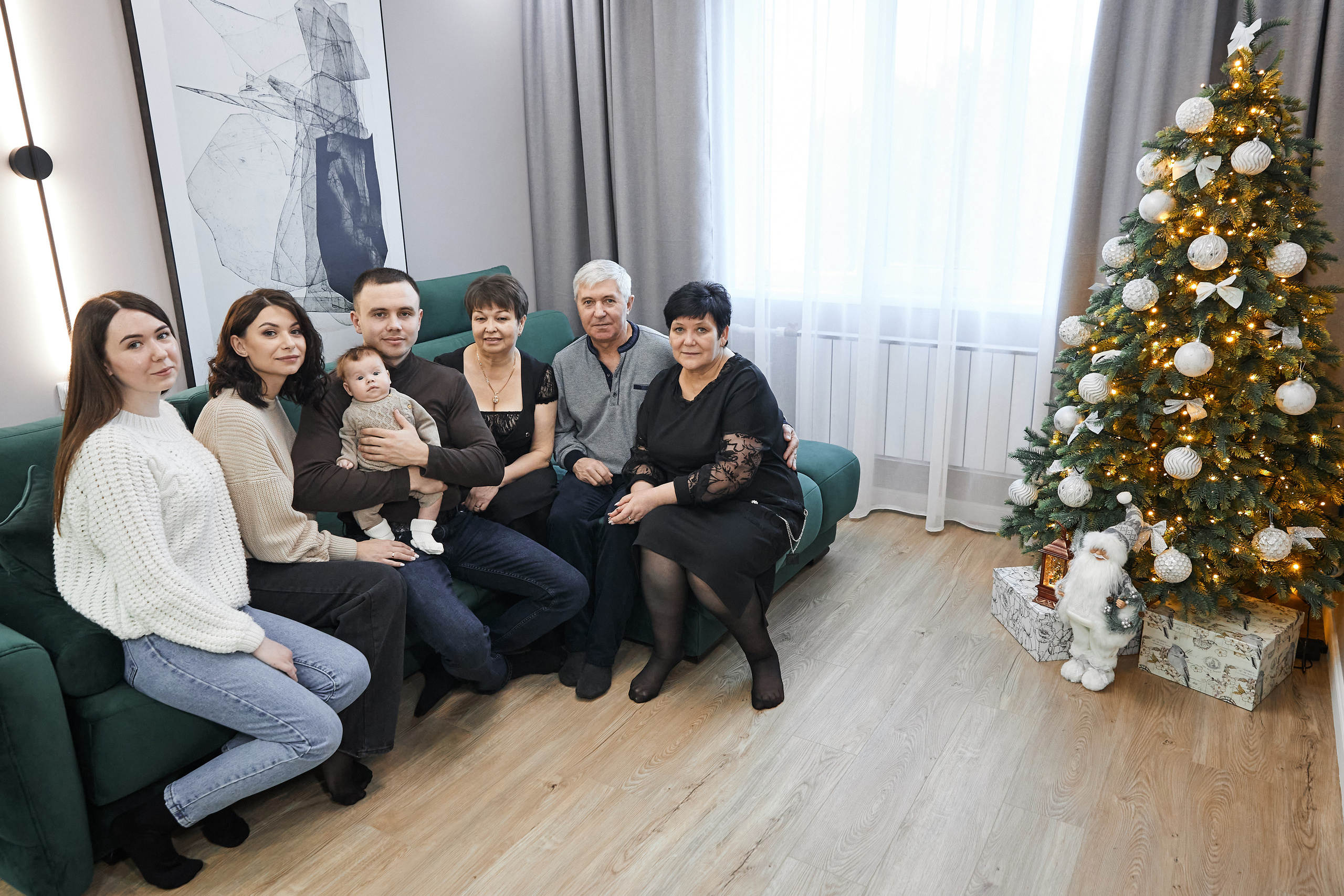 Ваня, Таня, Илья НГ. Фотограф Валентин Мельников г. Тында