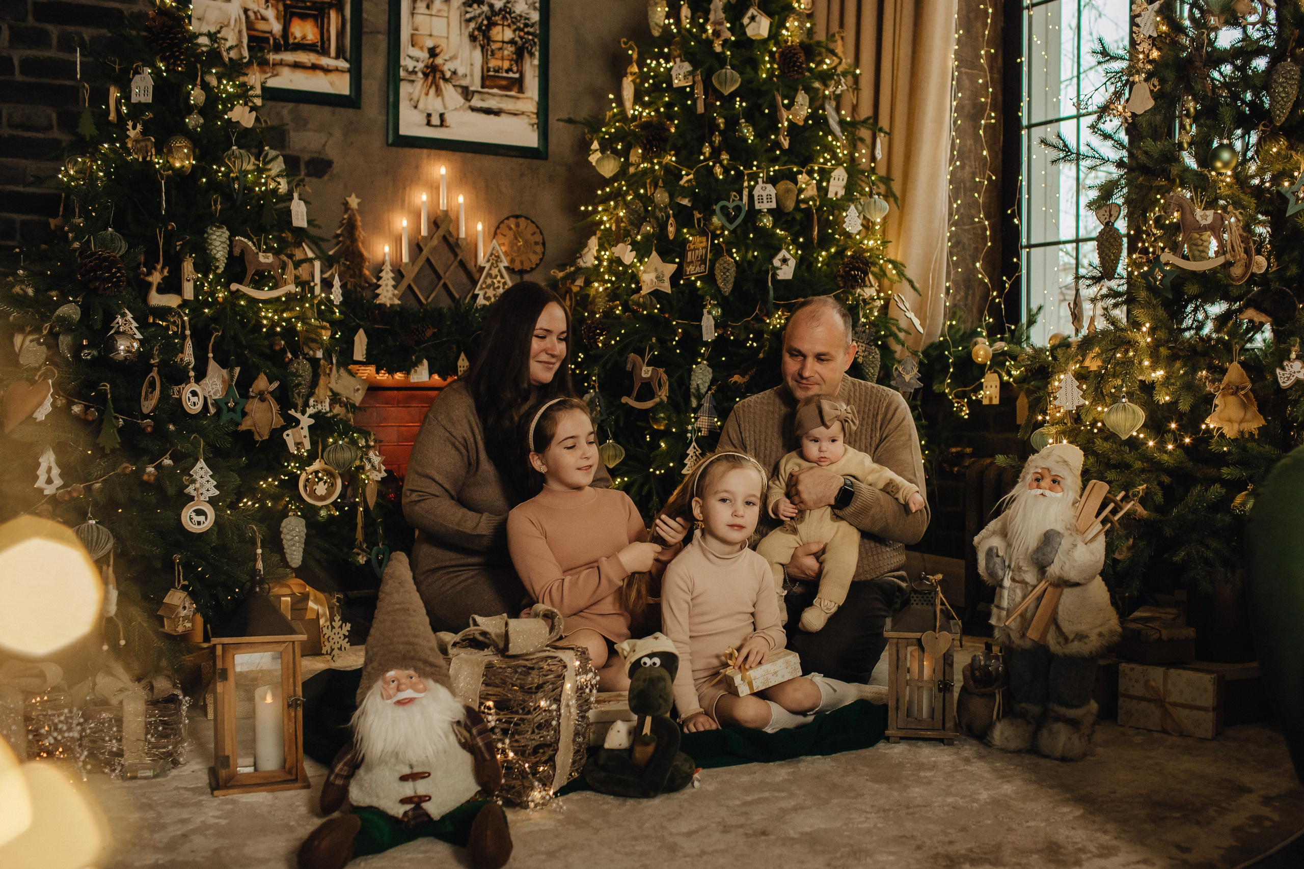 Екатерина с семьёй. Семейный фотограф в Москве и Московской области Лазутина Валентина