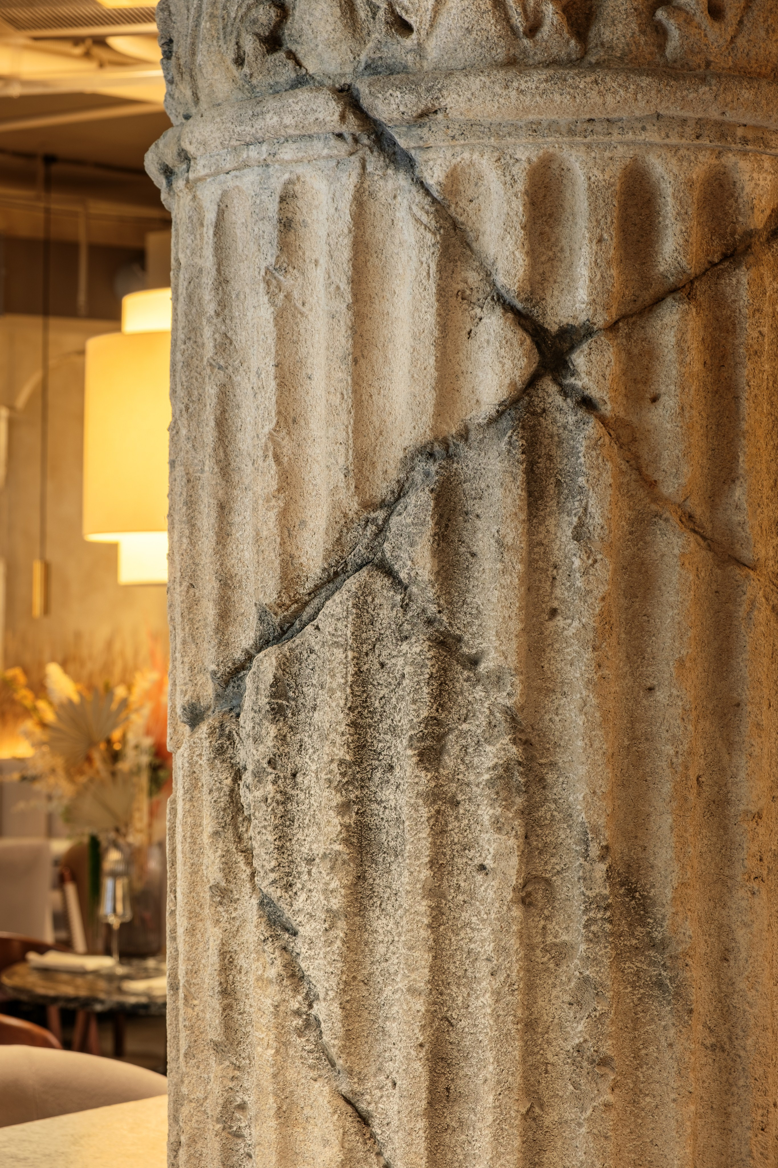 Колонна в баре Tetto