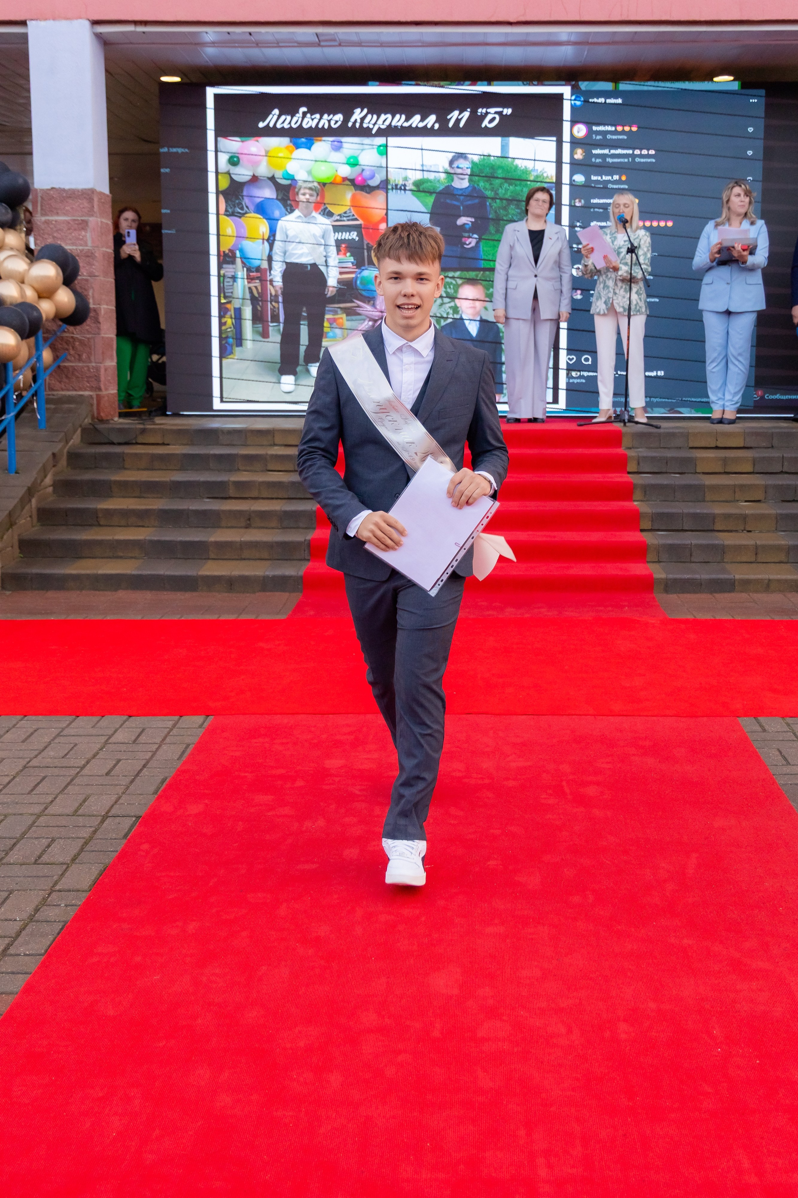 Школьный выпускной 2025 год в Минске, Беларуси. Свадебный фотограф в Минске/Беларуси Сергей Спиридонов