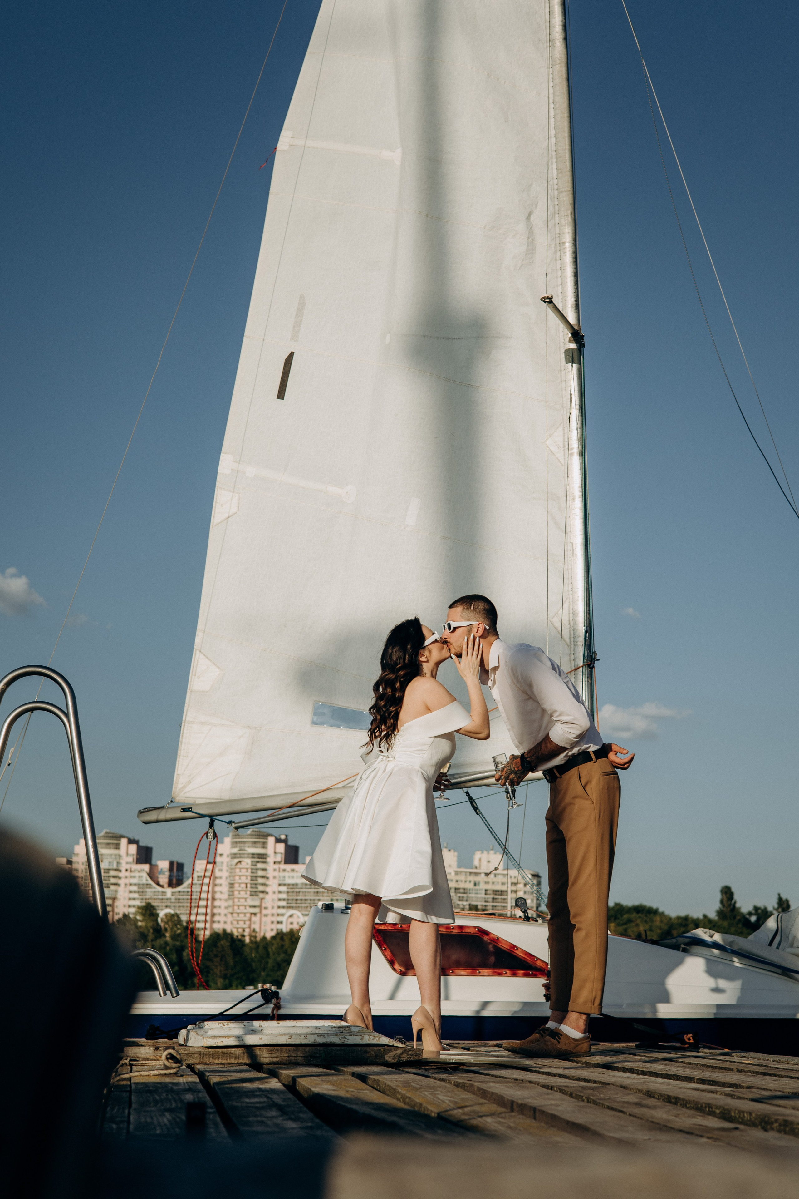 Катя, Максим, яхта. Портретный и семейный фотограф в Воронеже Ксения Ремизова