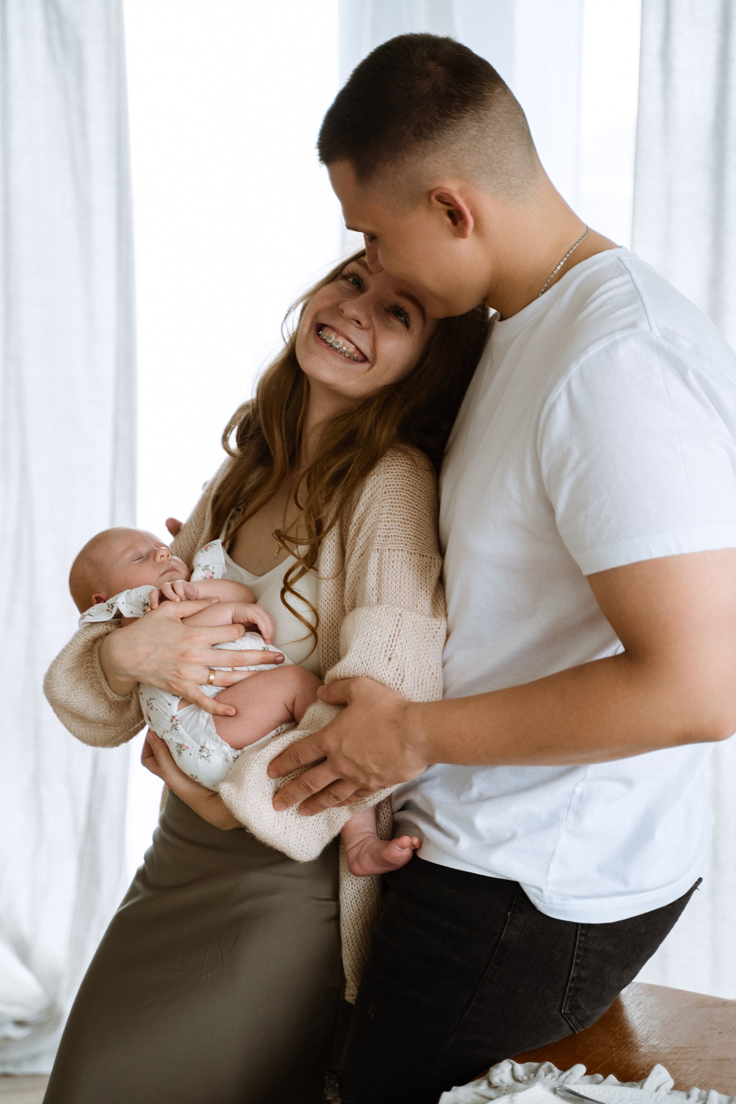 Самая первая фотосессия: Алёна, Лёша и Танюша. Фотограф Москва. Екатерина Дударевич
