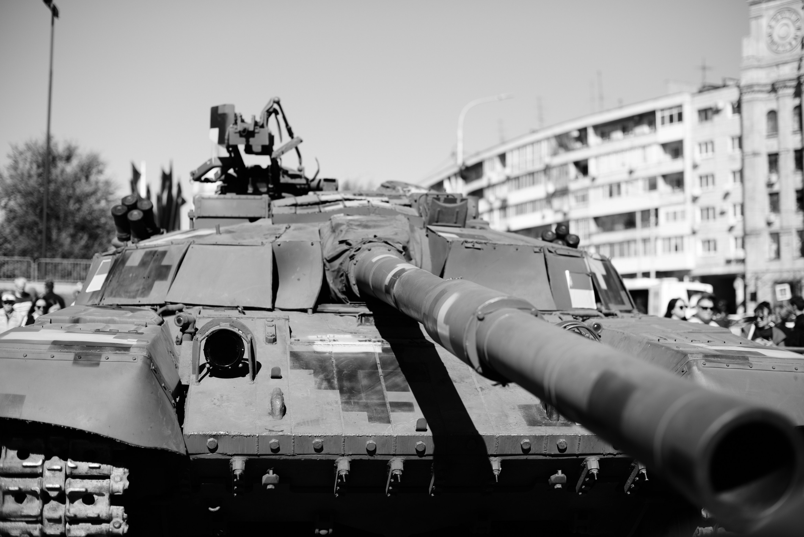 город Волгоград. Выставка трофейной военной техники. Фотограф Ермашова Дарья