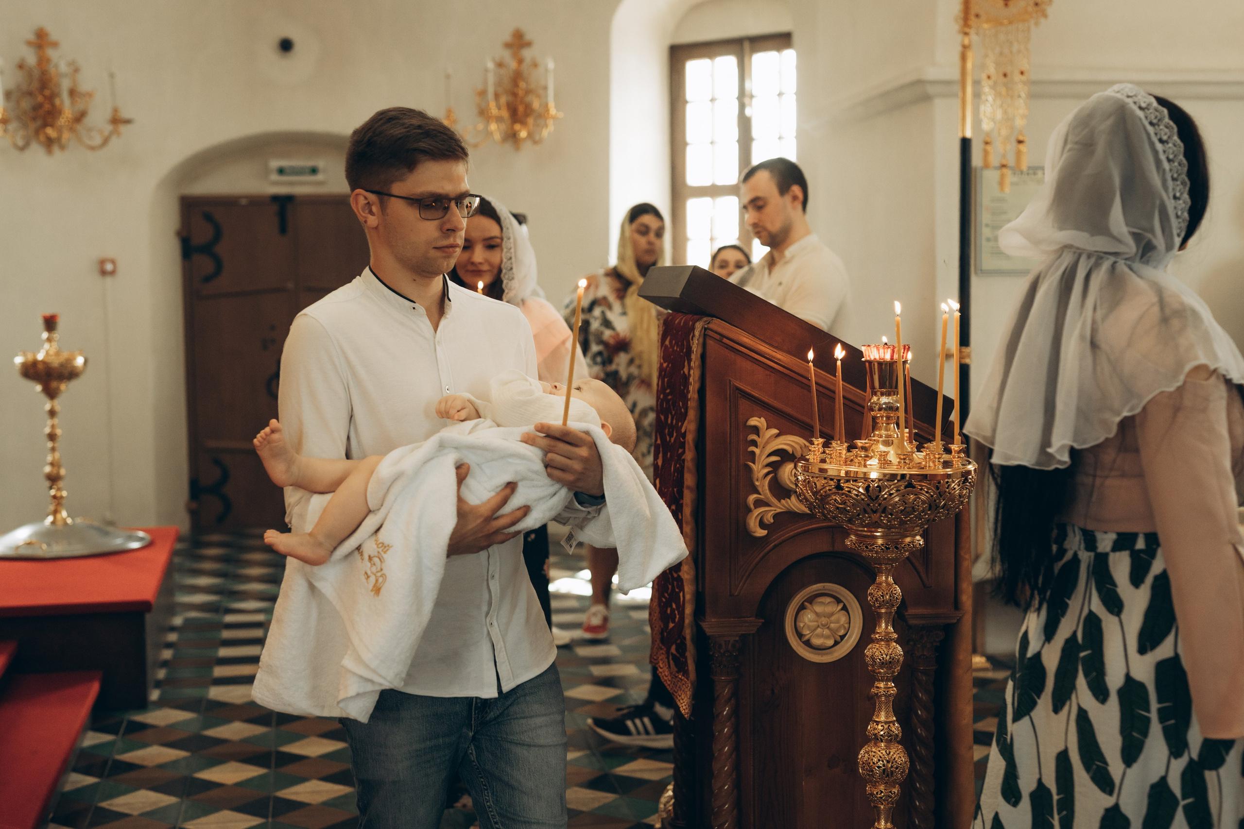 Крещение малышей