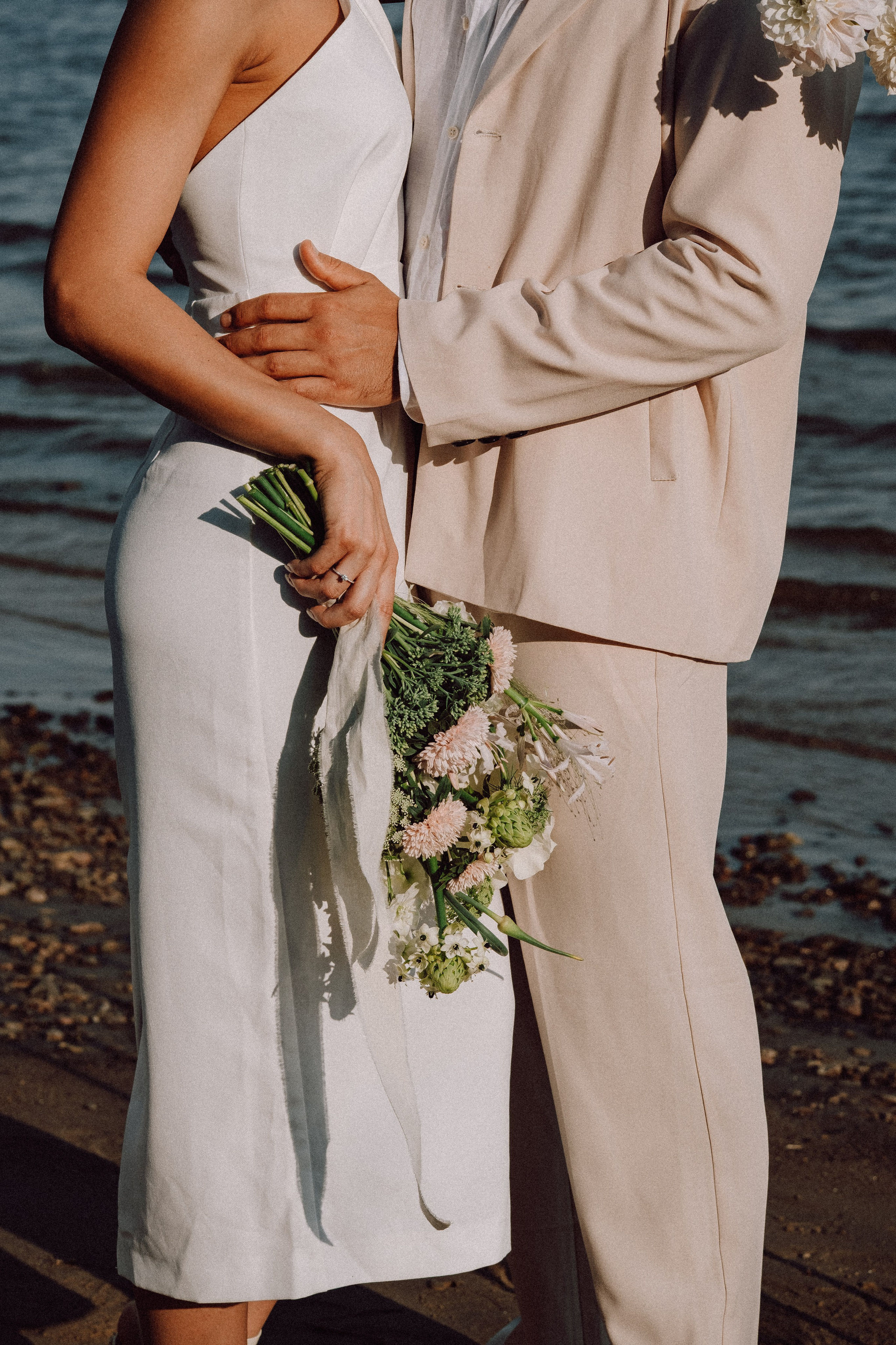 СВАДЕБНАЯ ФОТОСЕССИЯ ВЫЕЗДНОЙ ЦЕРЕМОНИИ (ФИНСКИЙ ЗАЛИВ). Профессиональный фотограф, Санкт-Петербург — Виктория Богомолова