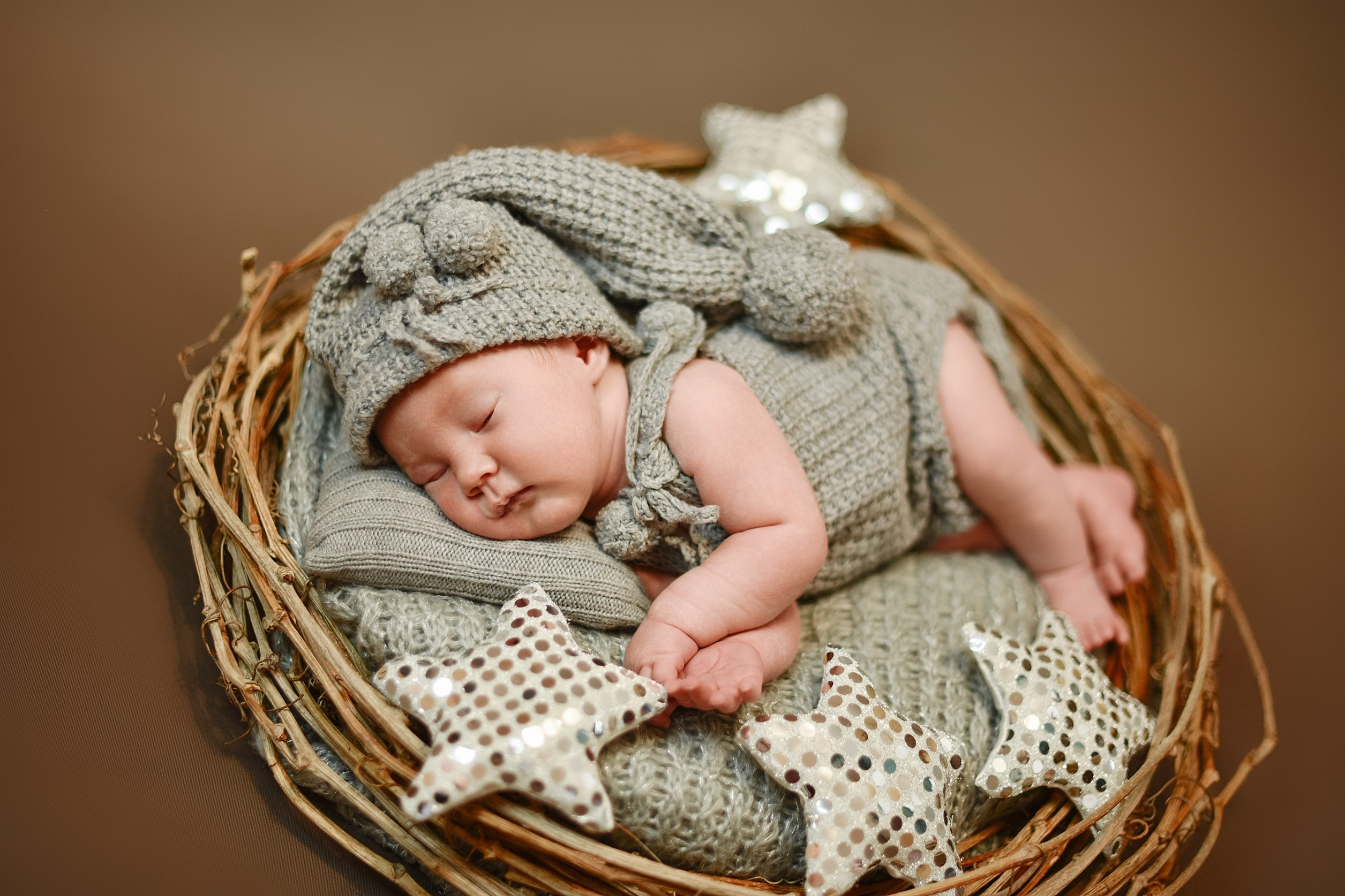 Машенька 18 дней. Фотограф беременности и новорожденных малышей Анастасия Никитина