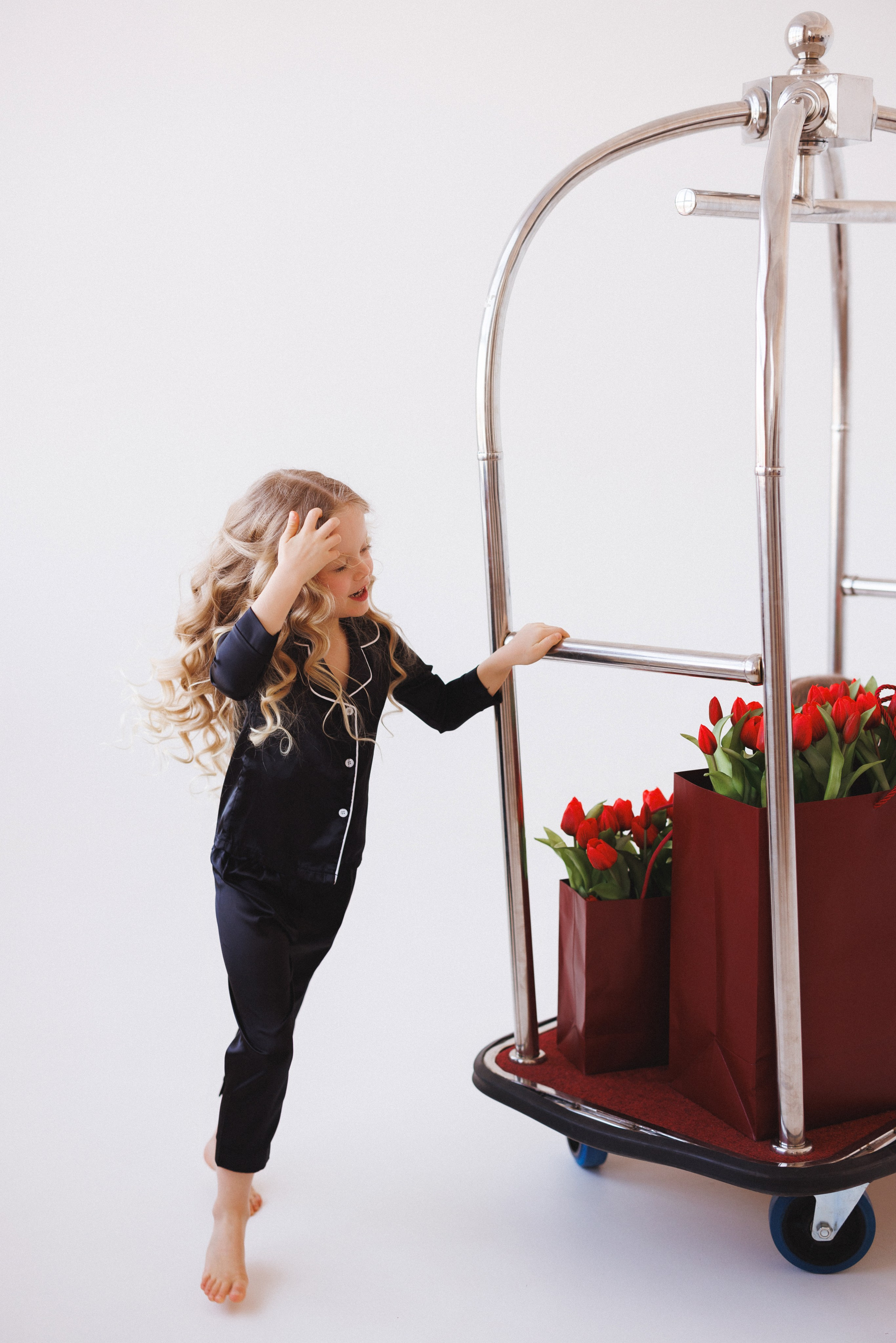 Фотосессия для девочек в тематике «Гардеробная». Семейный и детский фотограф в Краснодаре Анна Трашкова