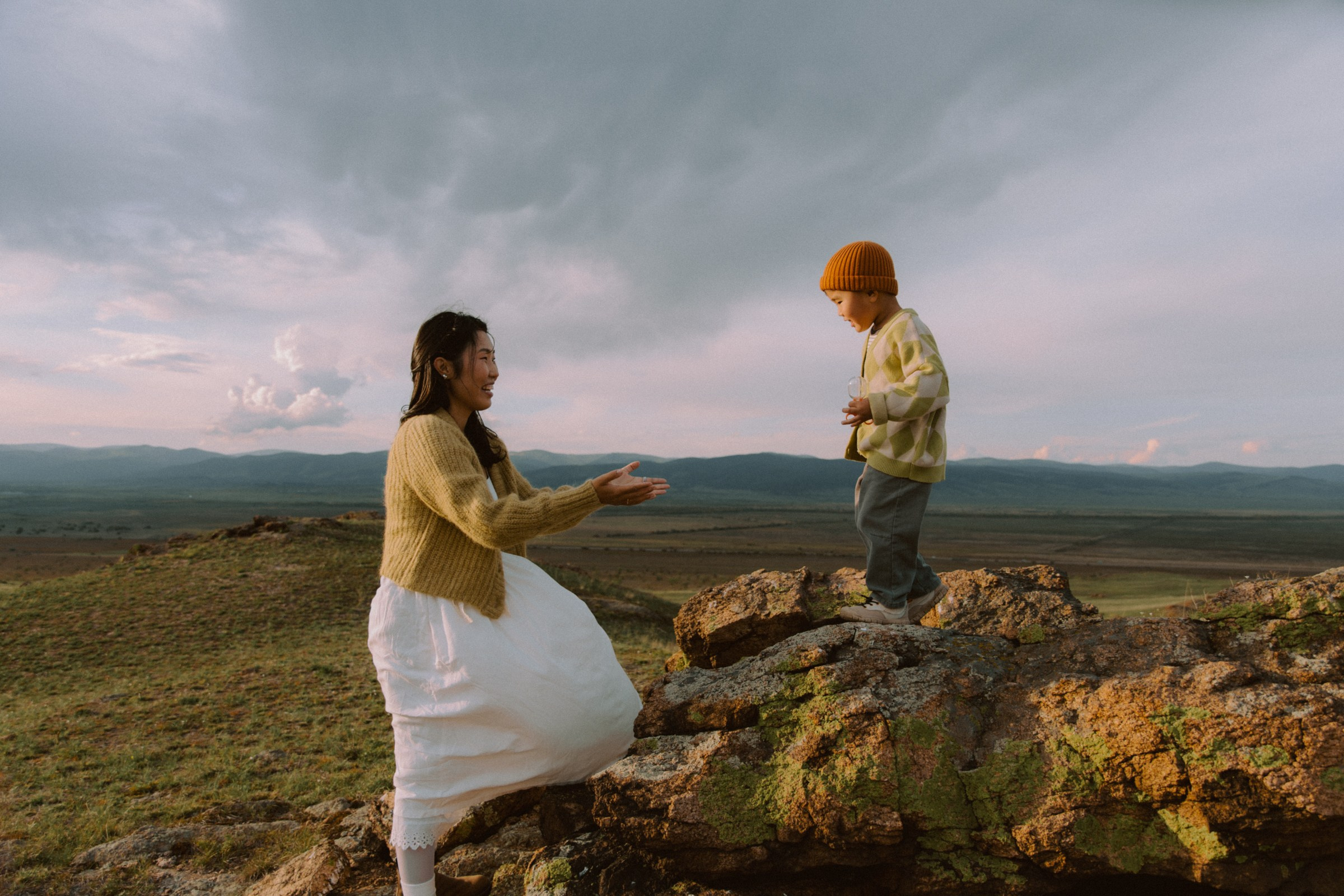 Семья Вадима и Долгормы. Фотограф Улан-Удэ