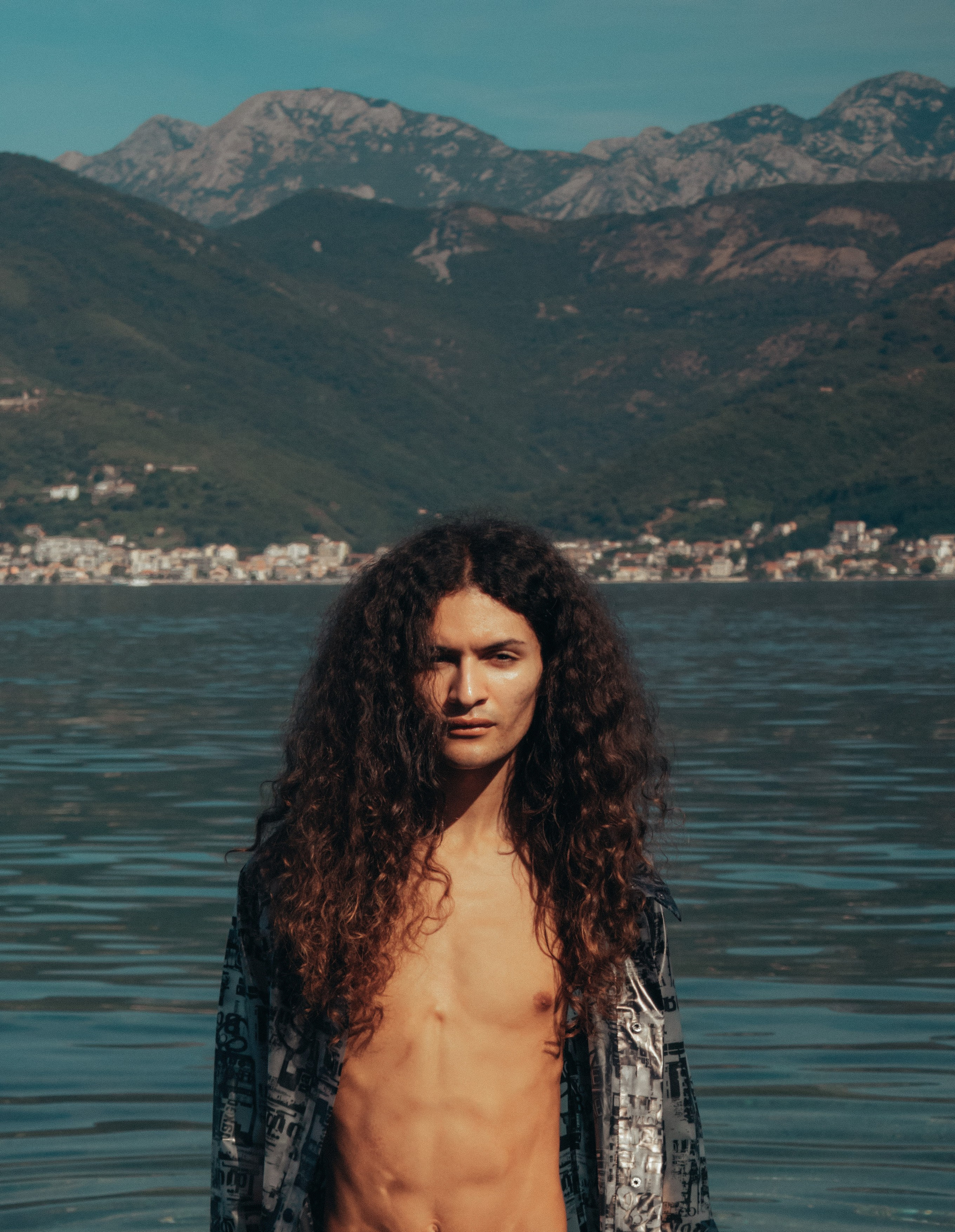 Minimalistic photoshoot for men in Montenegro. Portrait photographer in Tivat Montenegro Katerina Kirsanova