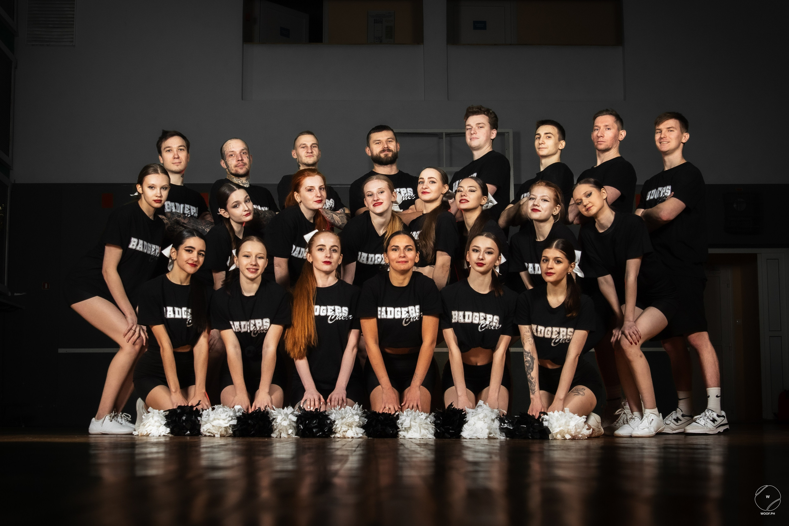 Badgers Cheer Team. Фотограф Александр Чистяков