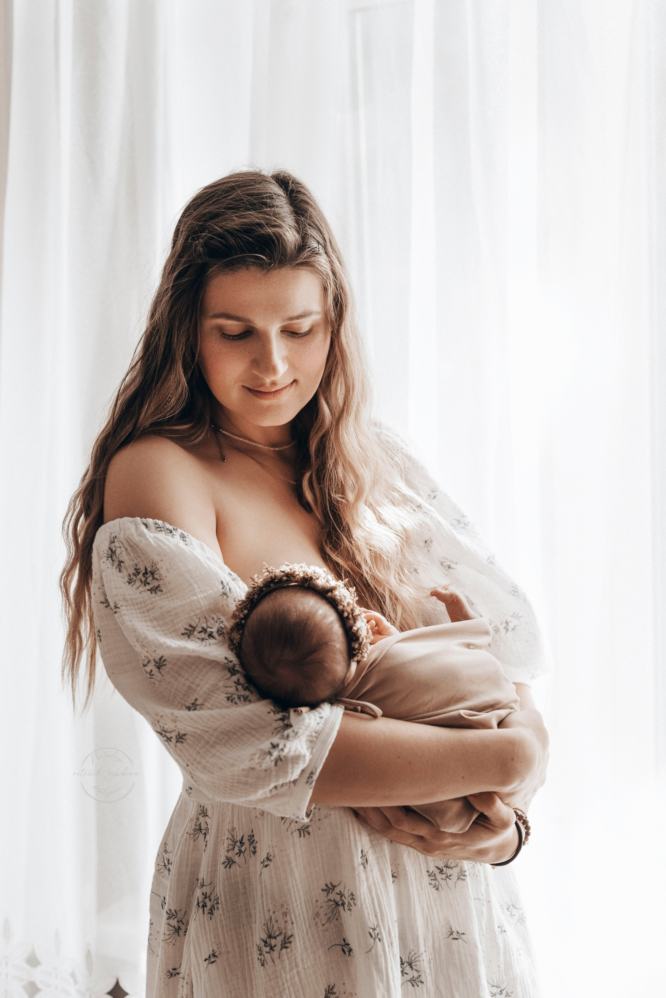 А. Ретушь новорожденных, обучение ретуши новорожденных, Наталия Коптяева