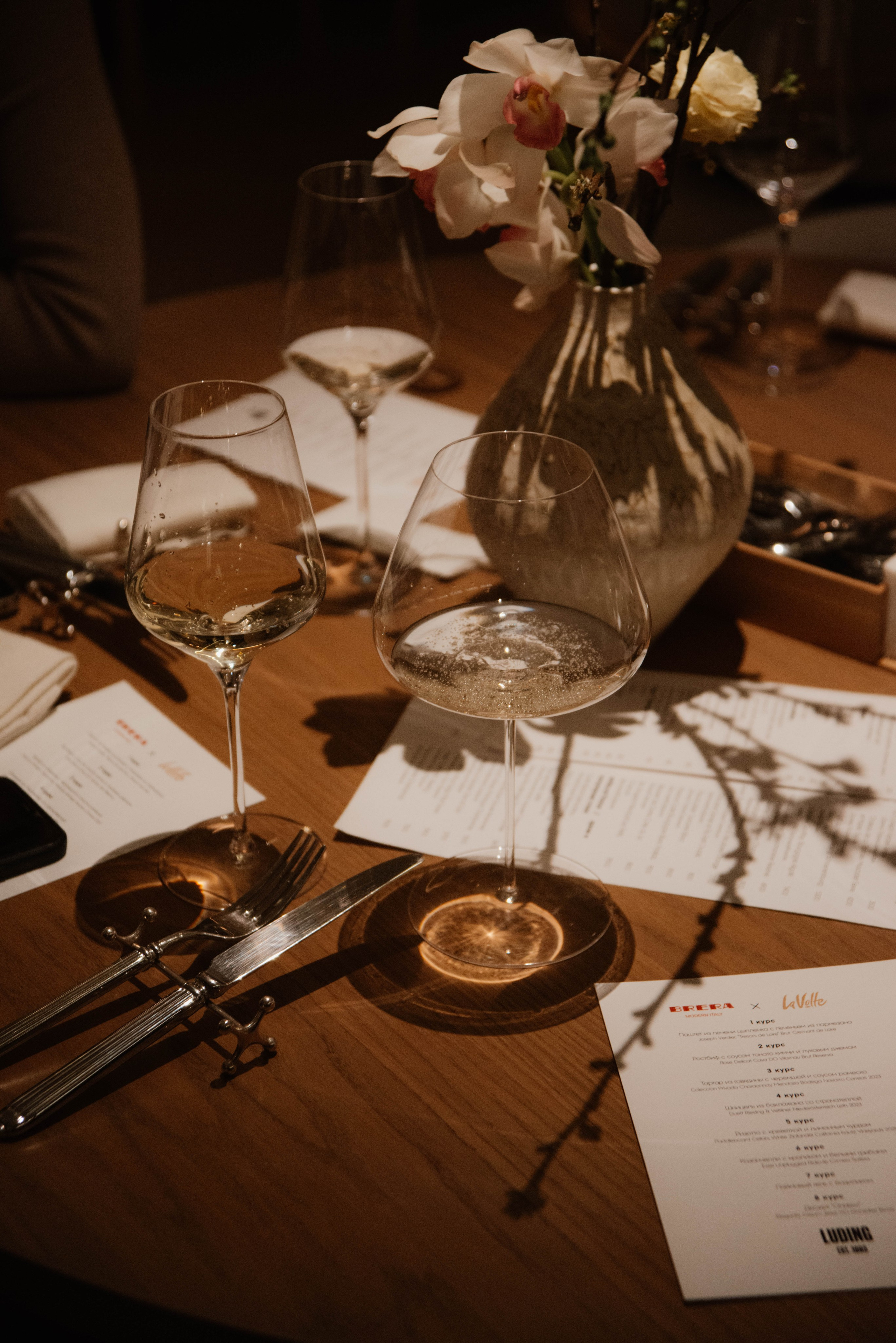 Шеф-тейбл в ресторане La Volte. Ксения Glossa. Портретный и репортажный фотограф в Самаре