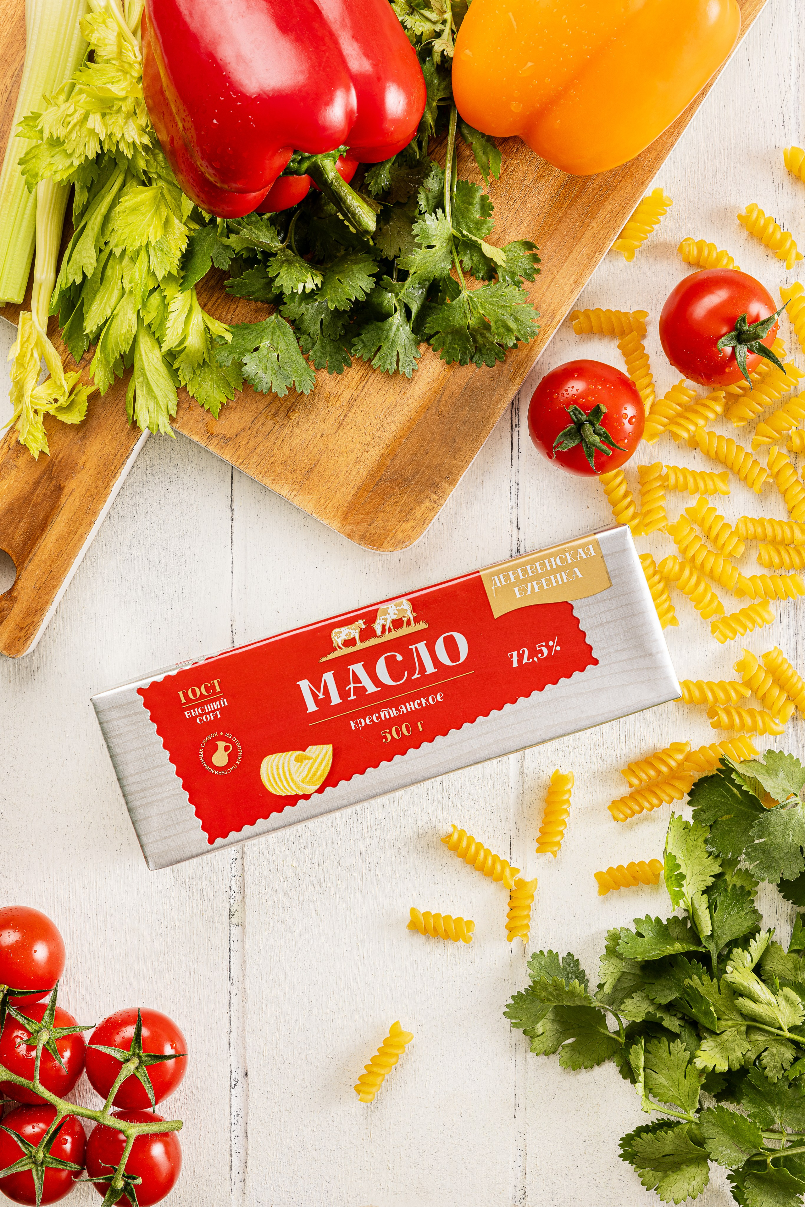 ТМ Деревенская Буренка. Юлия Космо — фуд-фотограф, предметный стилист, Москва