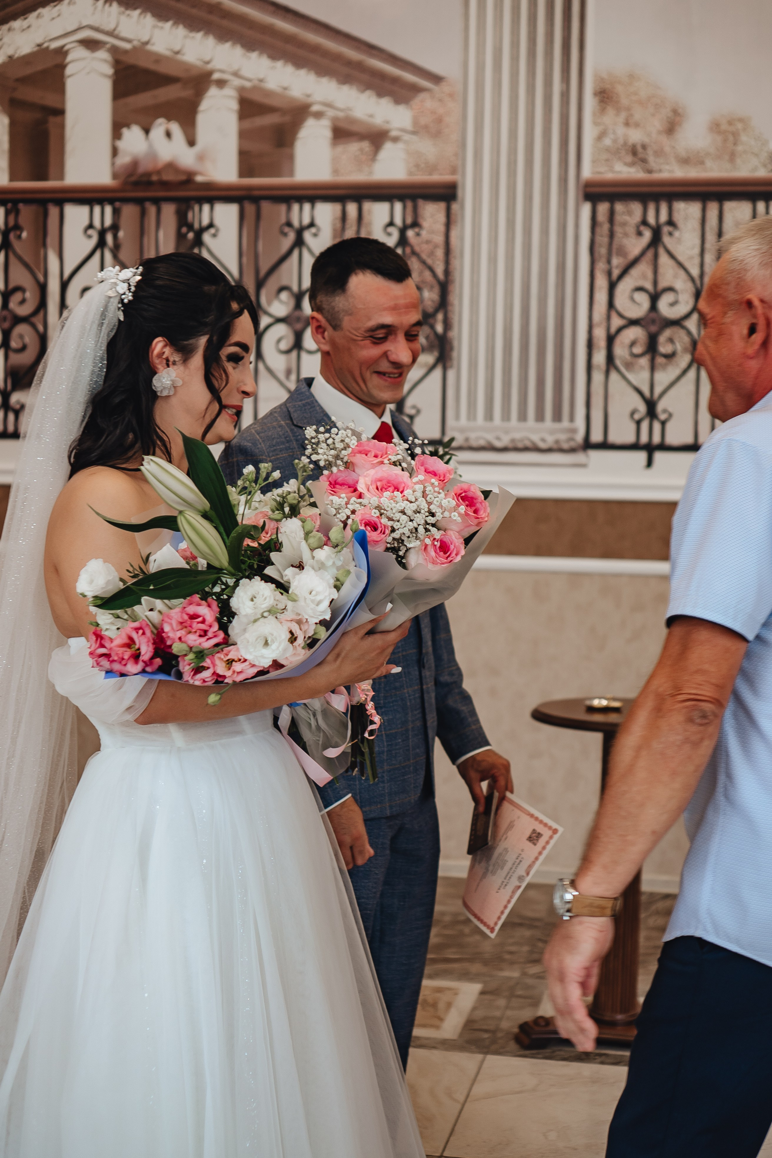 СВАДЕБНАЯ СЬЕМКА В ЗАГСЕ НА МОСКОВСКОМ ПРОСПЕКТЕ. Профессиональный фотограф, Санкт-Петербург — Виктория Богомолова