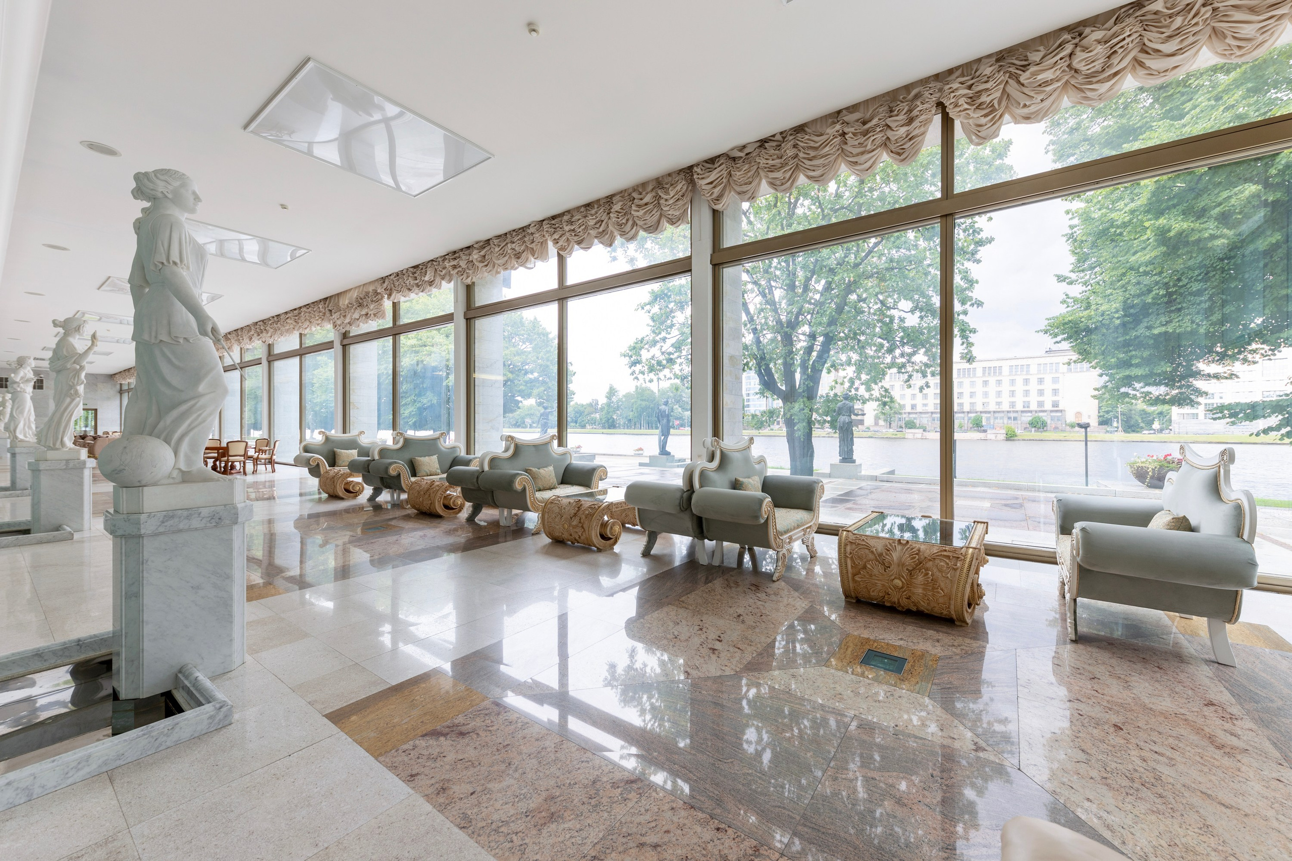 Государственная резиденция К-2 на набережной р. Малой Невки. Интерьерный фотограф в Санкт-Петербурге Екатерина Цыбулько