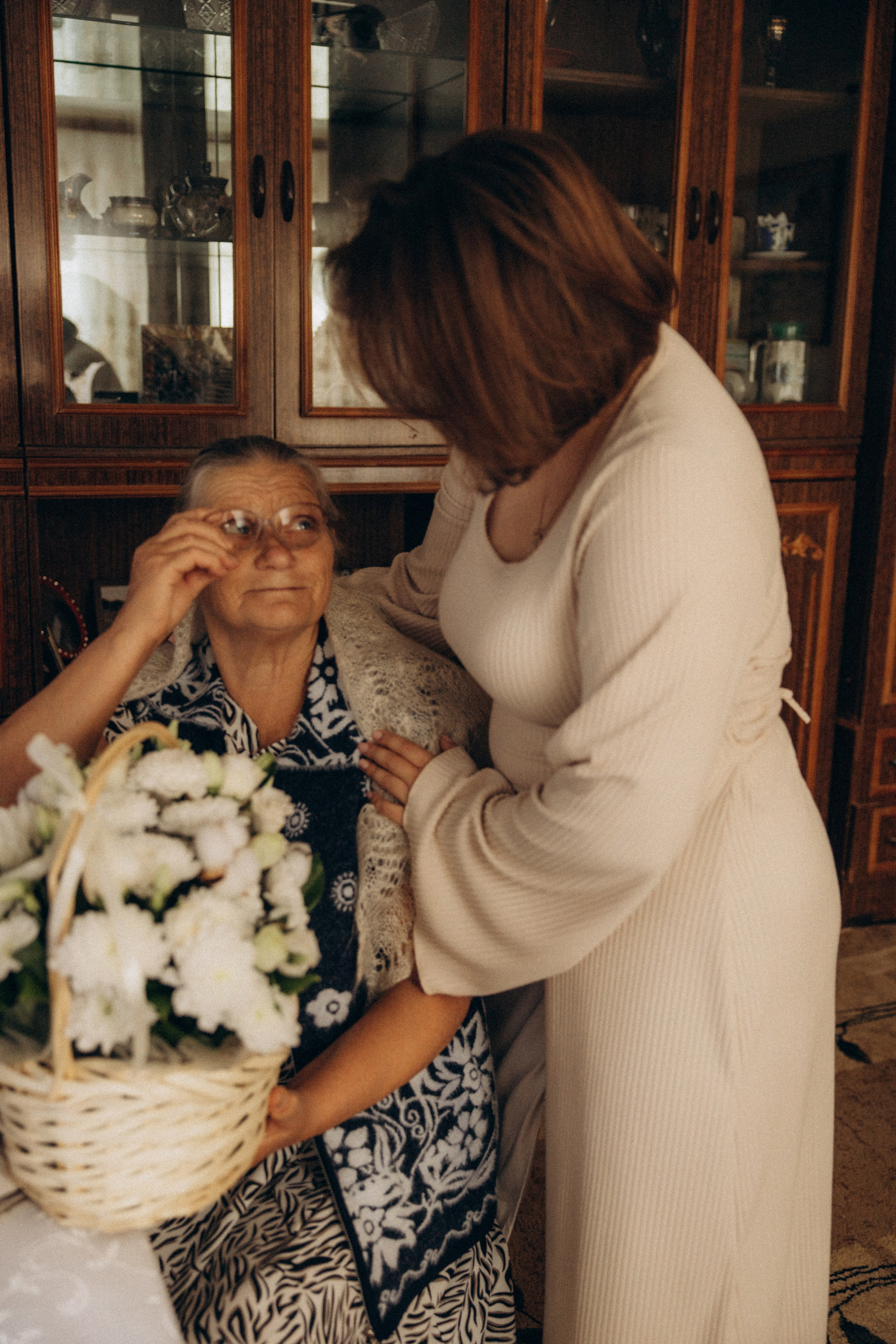 Аня и бабушка. Семейный фотограф Губкин/Старый Оскол