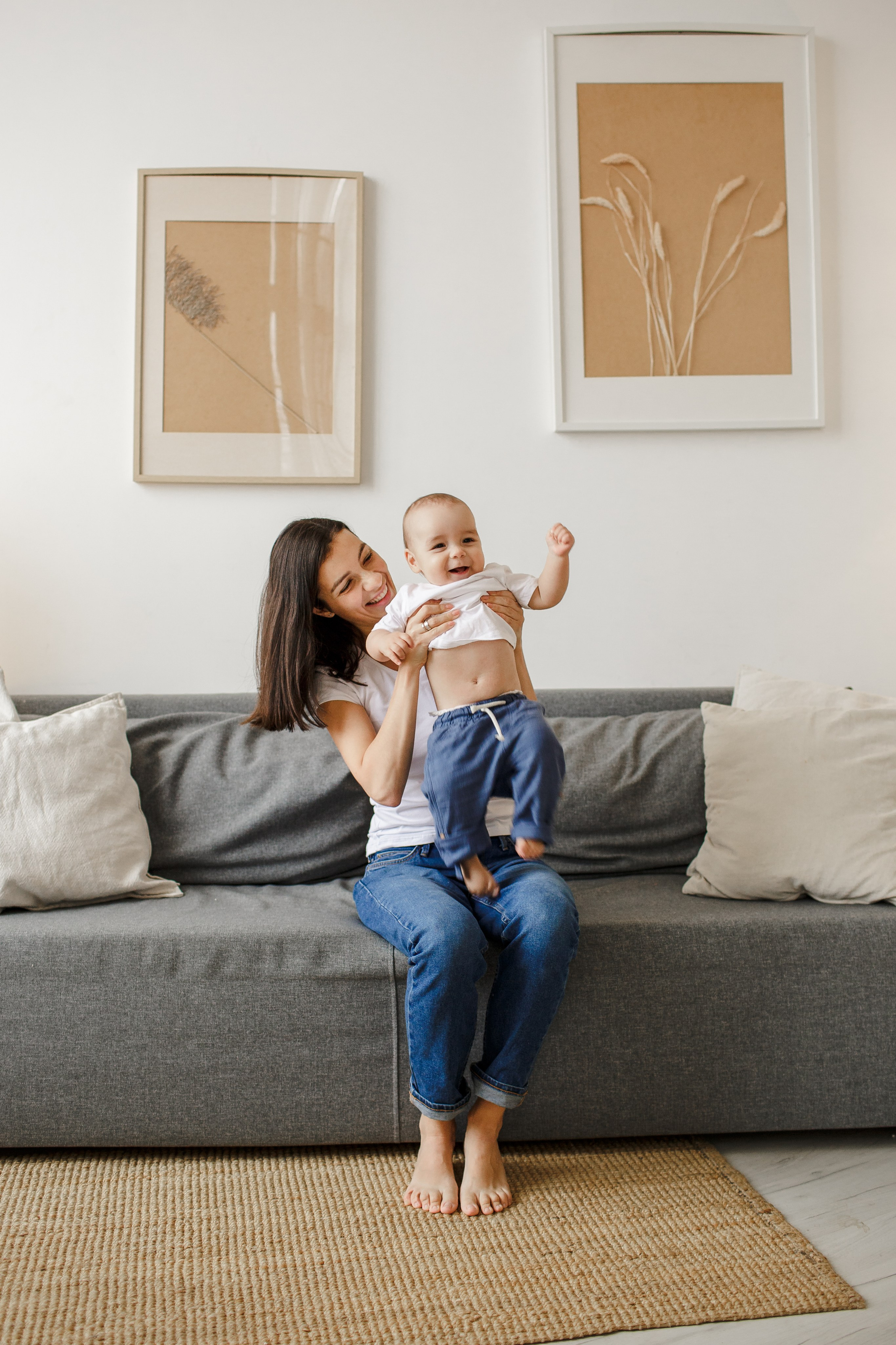 Семейная фотосессия в студии. Свадебный фотограф Кирилл Белый