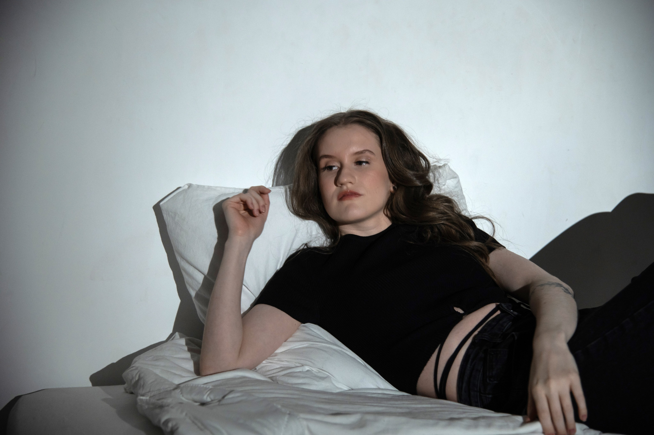 Катя. Графический дизайнер. Фотосессия в студии. Фотограф в Санкт-Петербурге Ковалева Елизавета