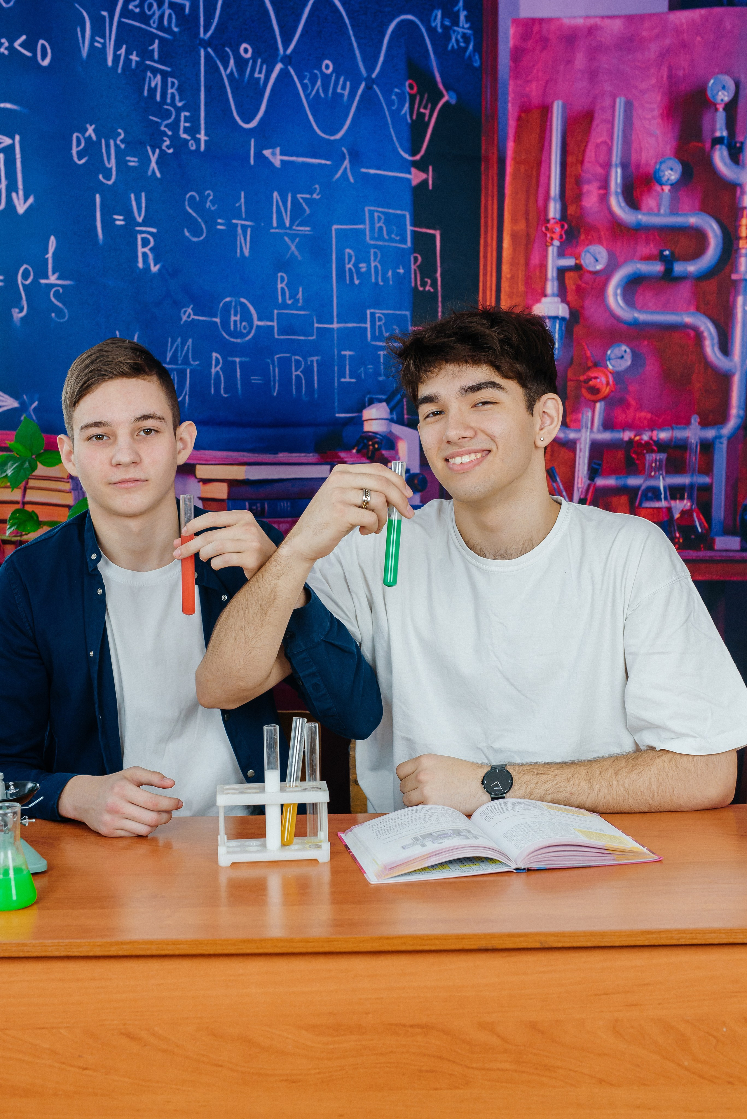 Урок химии. Семейный фотограф в Барнауле