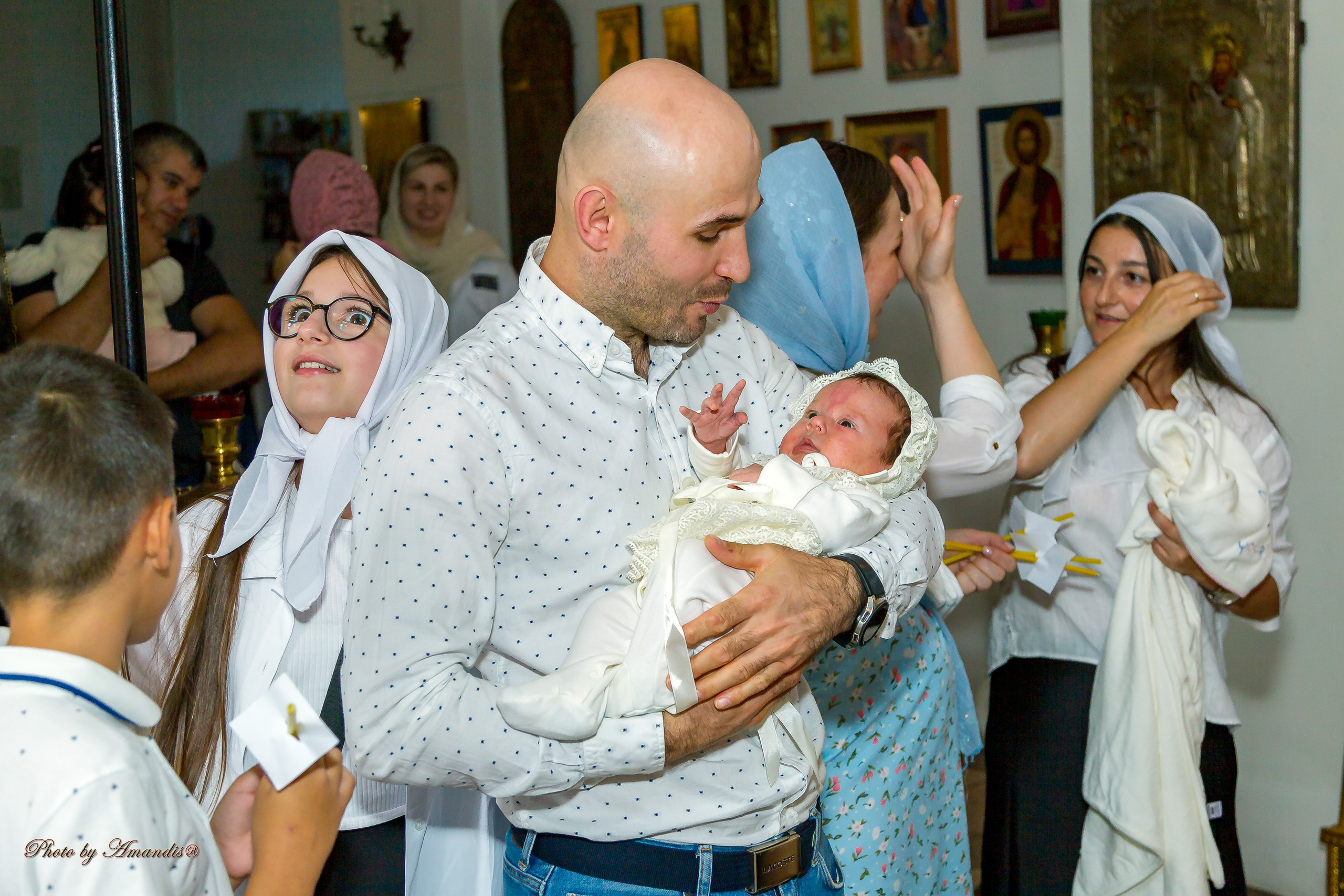 Крещение в д. Еганово (август 2024). Репортажная съемка в Москве и области. Анималистика
