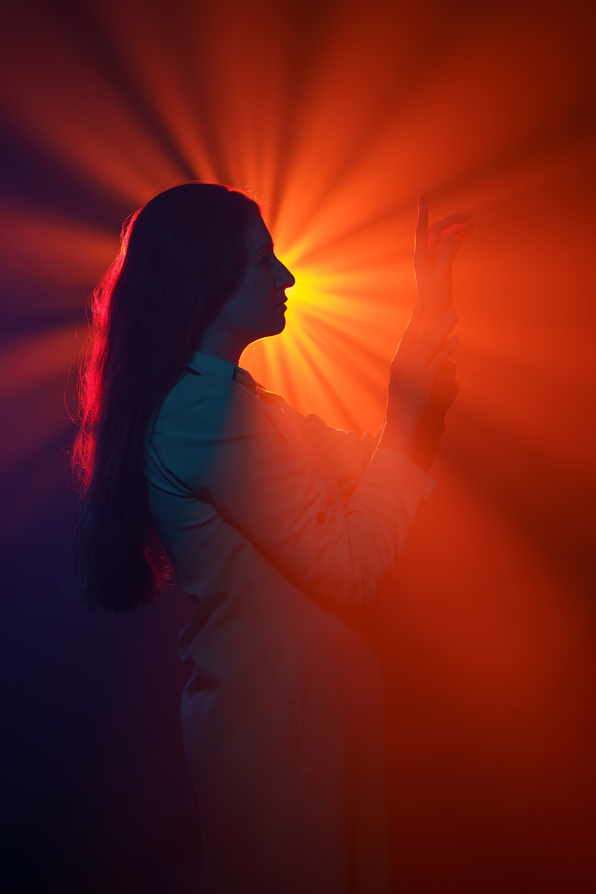 Портфолио фотографа Челябинск. Цветной свет