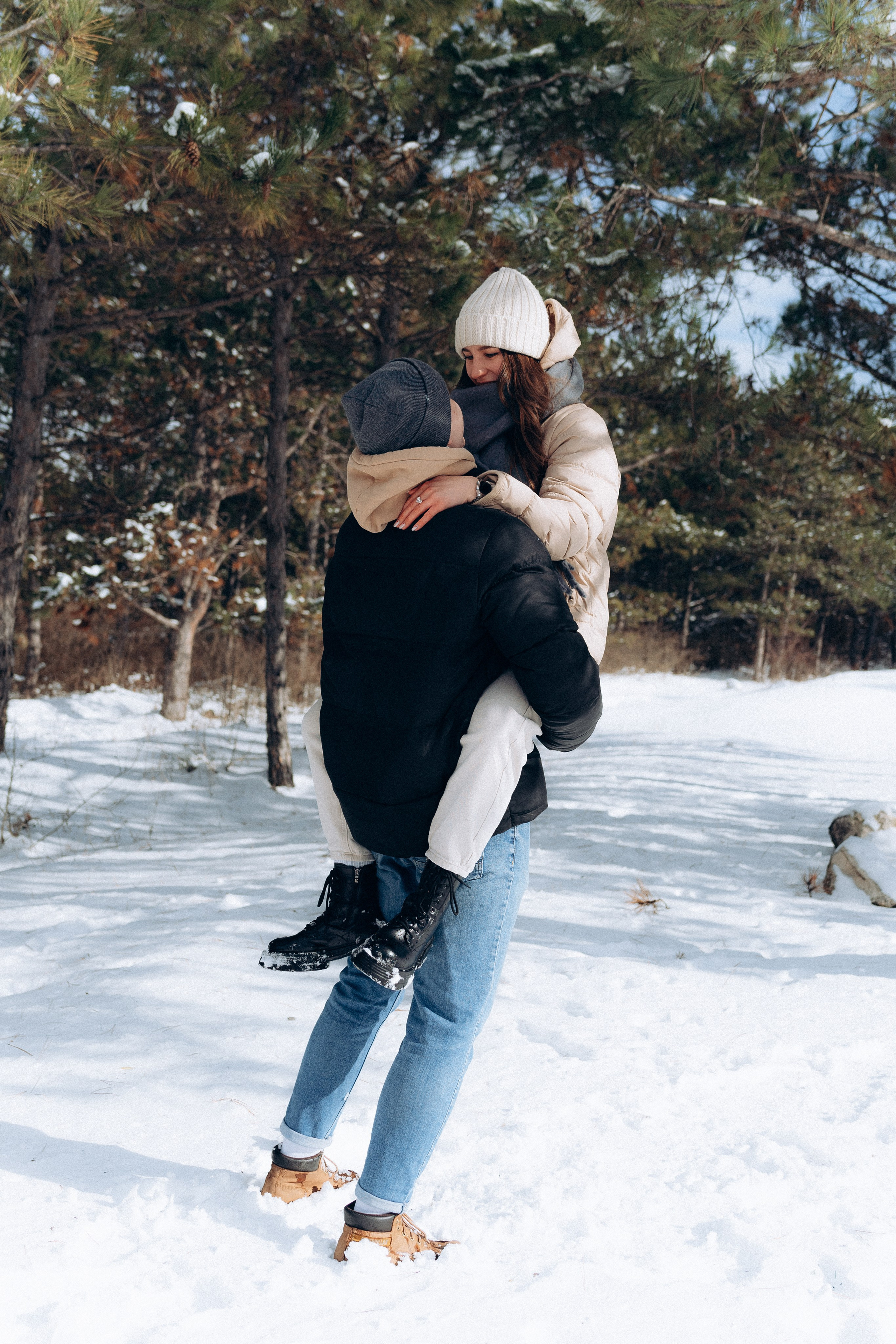 Саша и Даня | Снежный денек. Портретный свадебный фотограф Крым | Евгения Щитенко