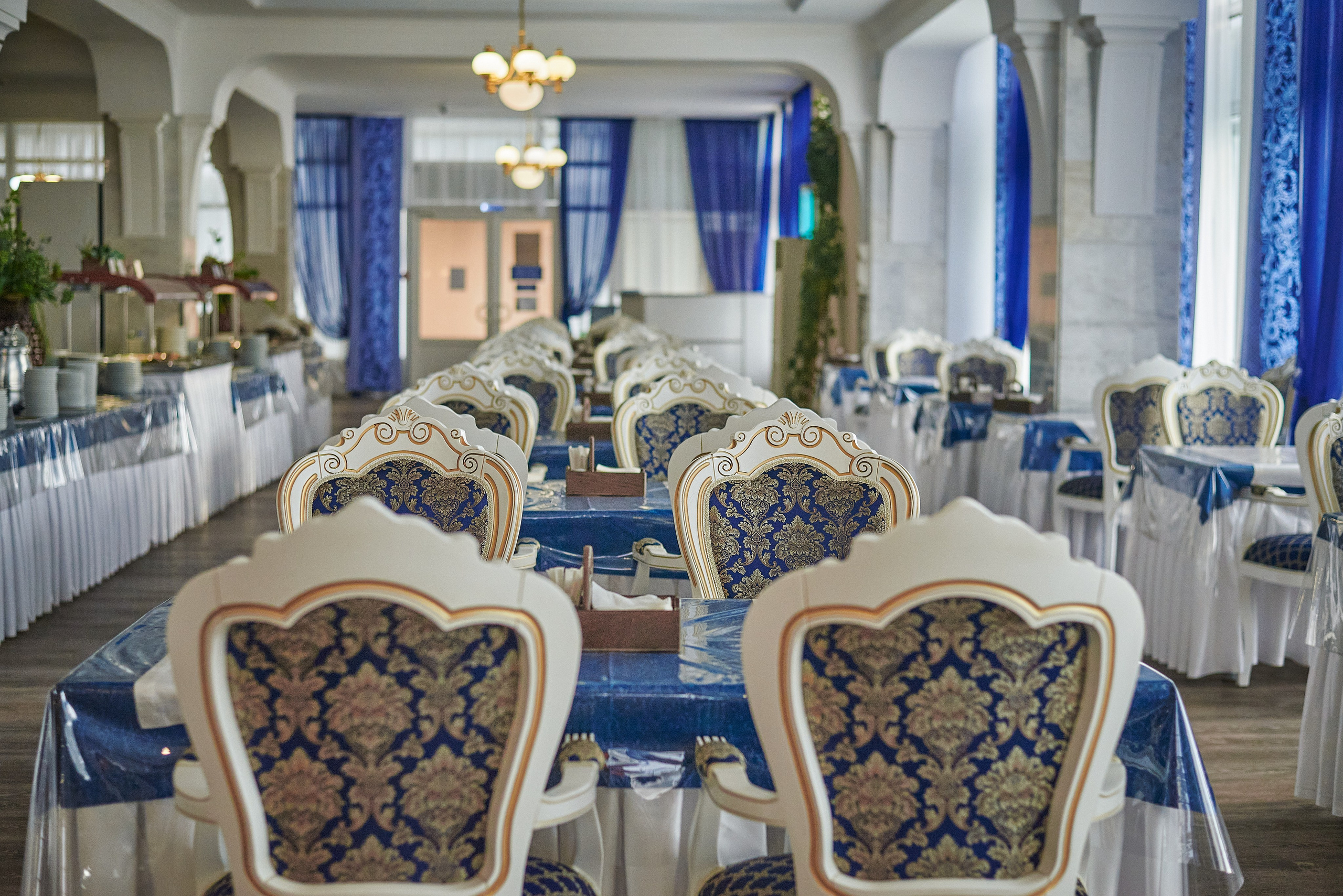 Санаторий. Столовая. Константин Кордонский | Интерьерный и food-фотограф в Кисловодске и КМВ