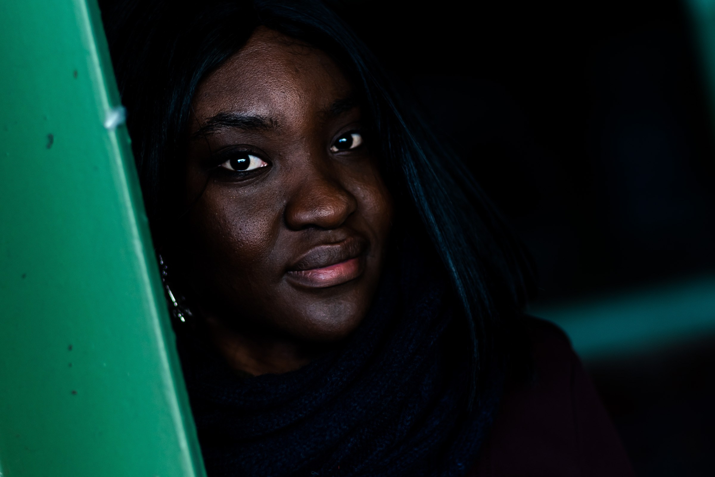 Photosession in New York City, at Hudson riverfront