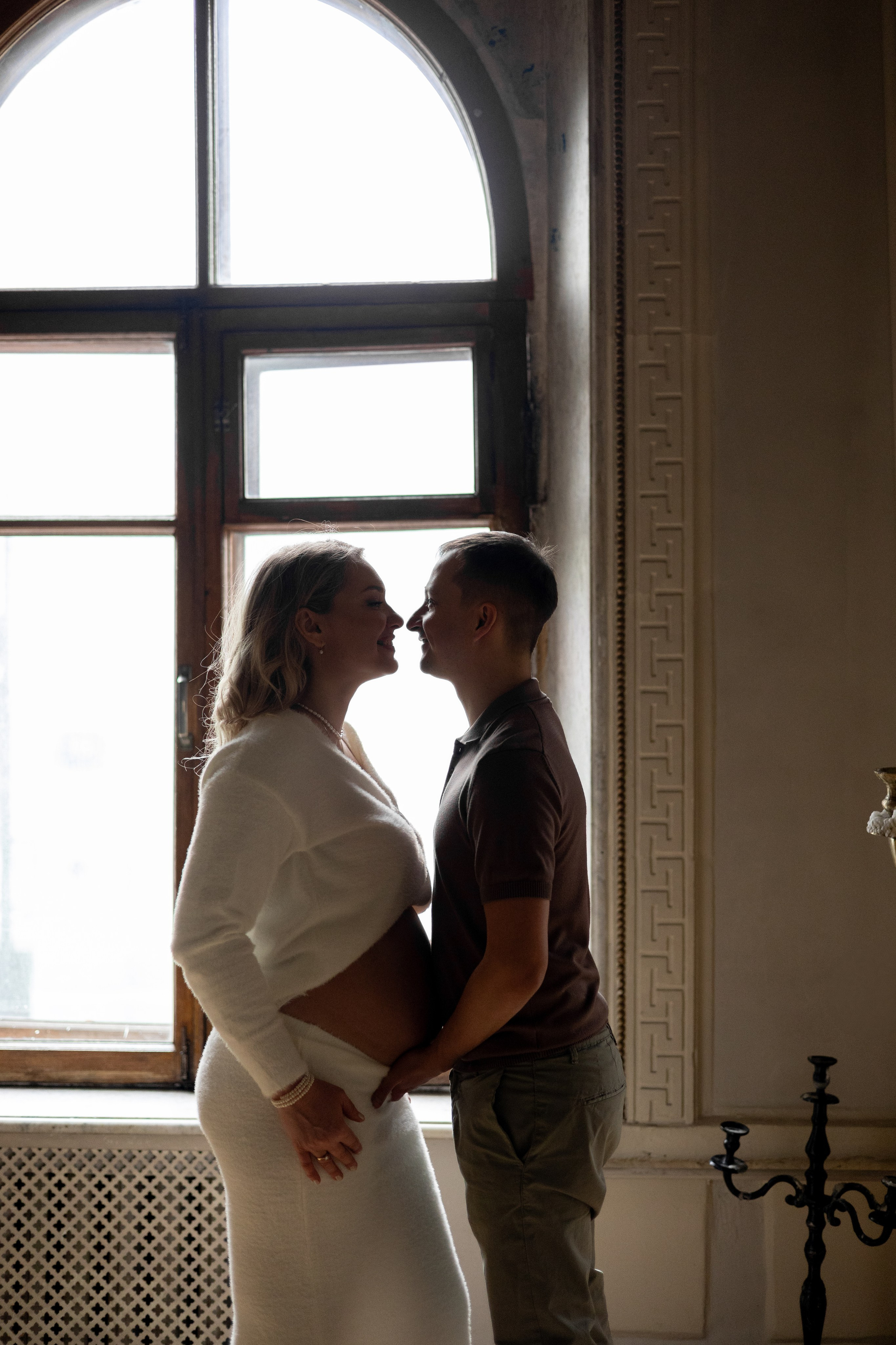 Ильяс и Юнна в историческом особняке. Семейный фотограф в Москве Марина Петра