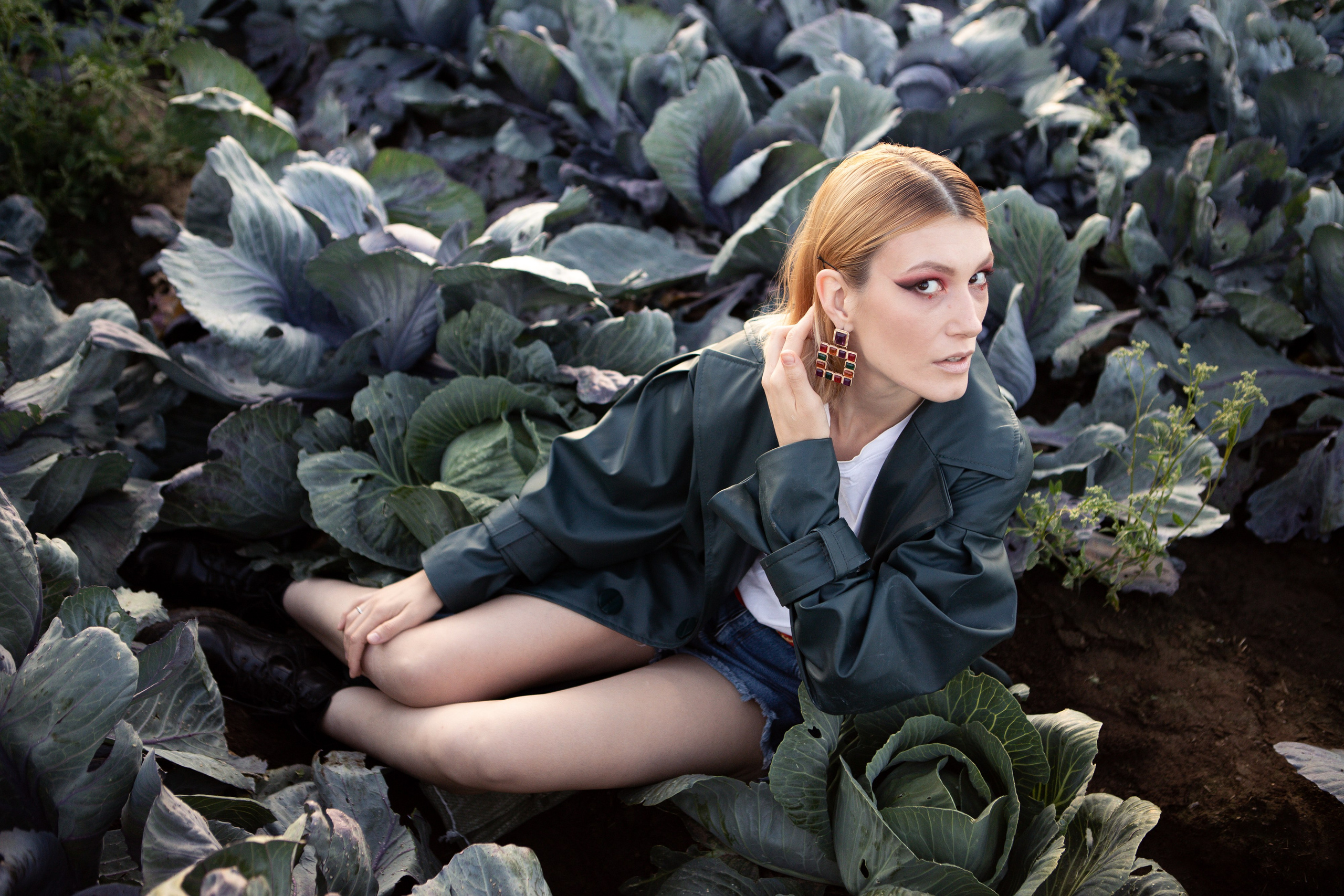 Фотосессия на поле. Фотограф в Санкт-Петербурге Степанская Юлия