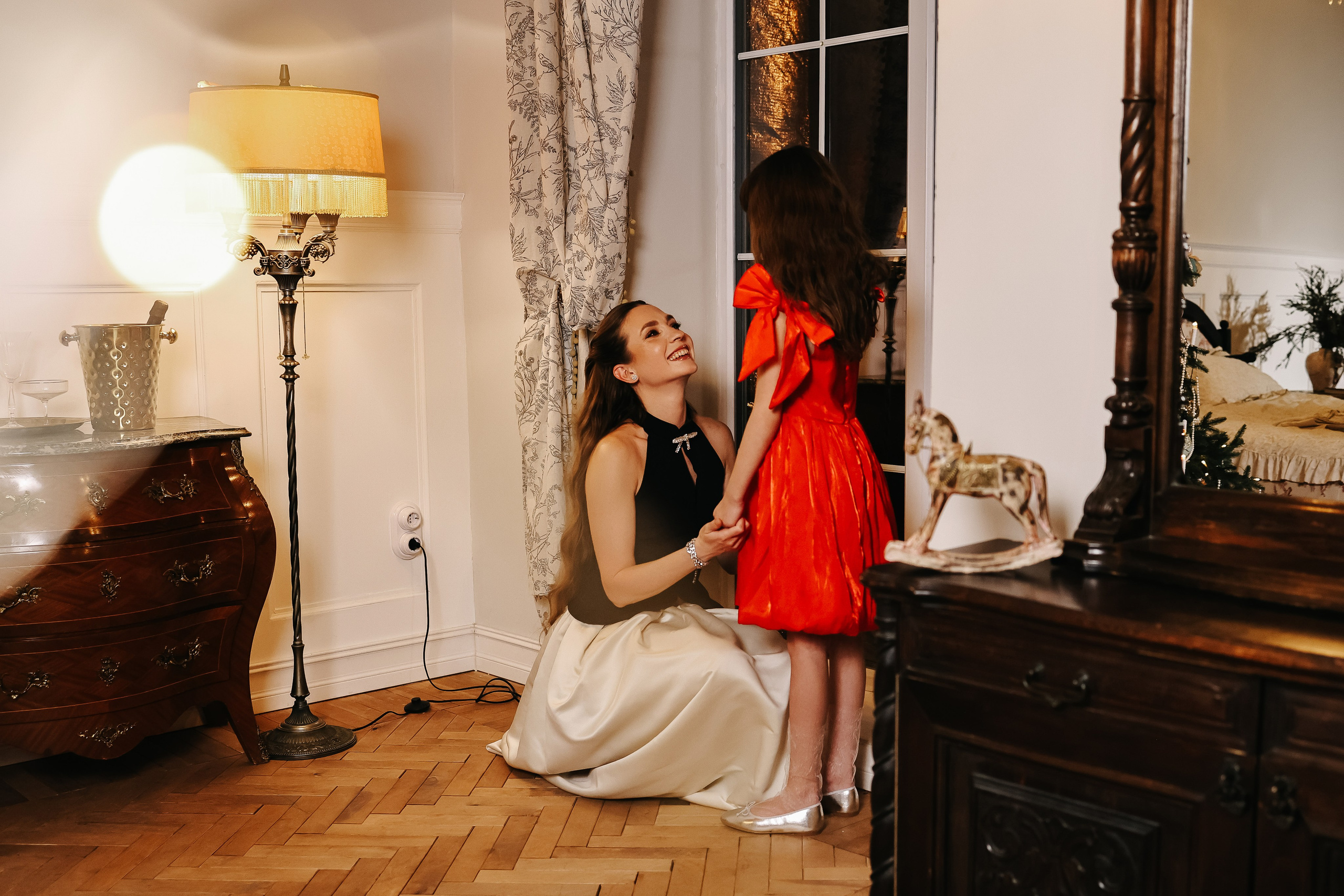 Новогодняя история Людмилы и Полины. Свадебный и семейный фотограф в Воронеже Ксения Воротникова