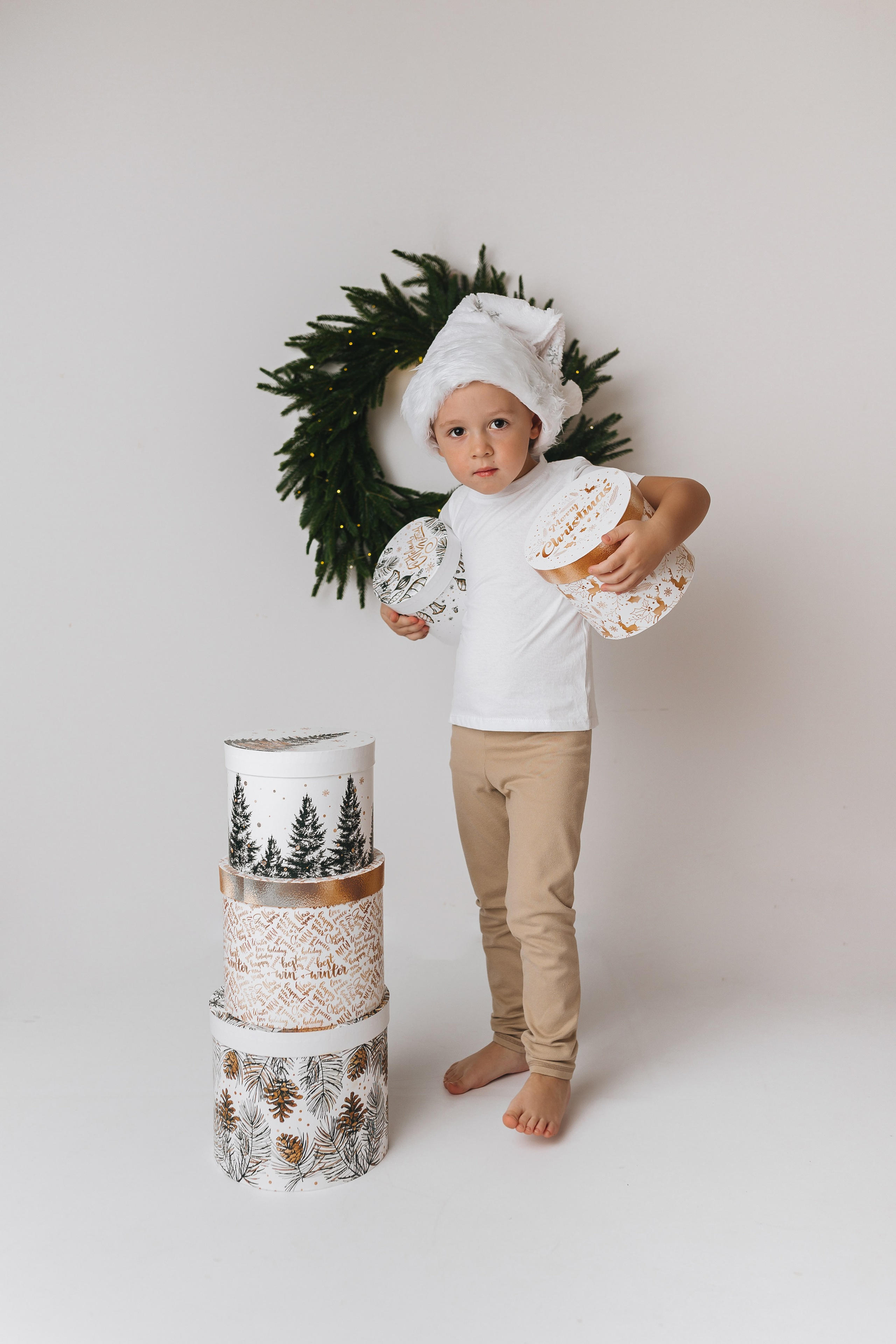 Новогодняя фотосессия. Фотограф новорожденных Серпухов, Протвино, Москва I Марина Бурмистрова