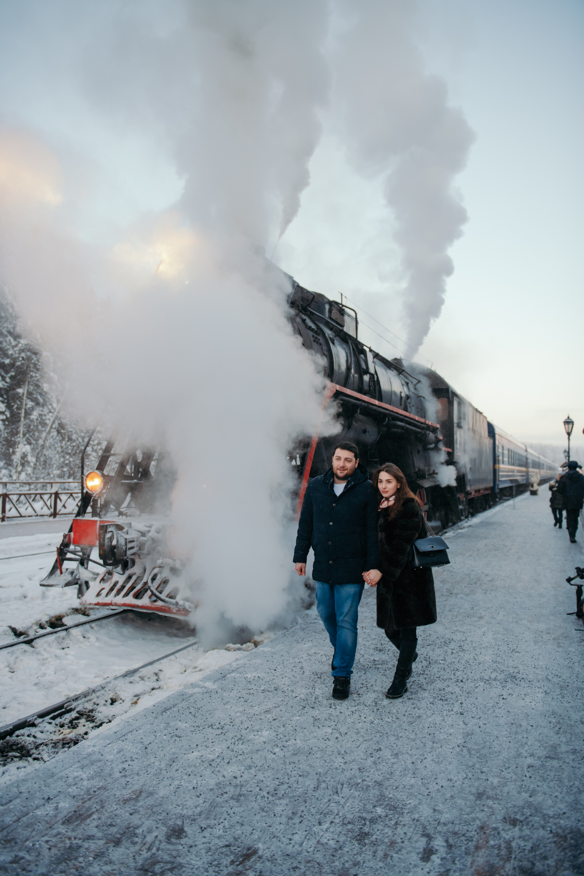Свидание в горном парке Рускеала. Свадебный фотограф в Санкт-Петербурге Никита Селиверстов