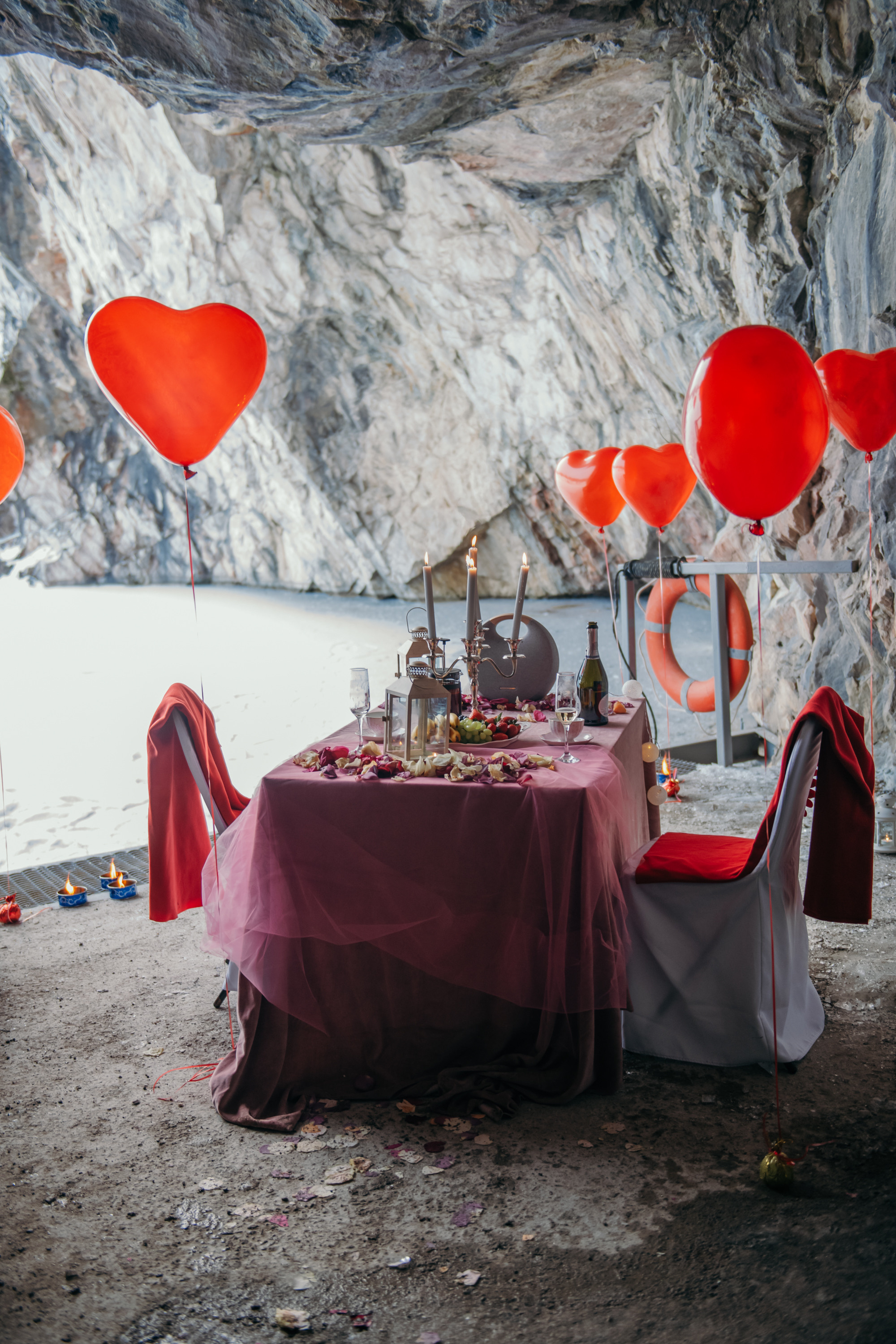 Свидание в горном парке Рускеала. Свадебный фотограф в Санкт-Петербурге Никита Селиверстов