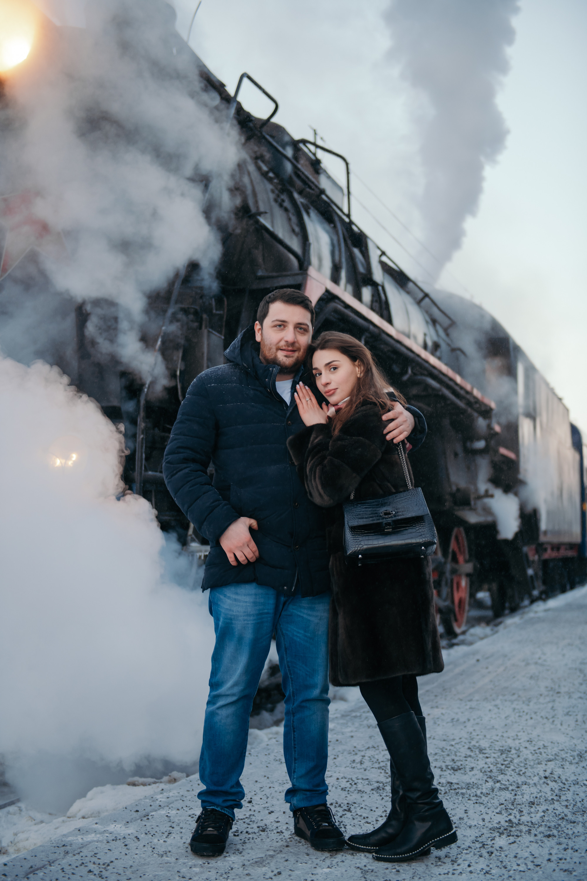 Свидание в горном парке Рускеала. Свадебный фотограф в Санкт-Петербурге Никита Селиверстов