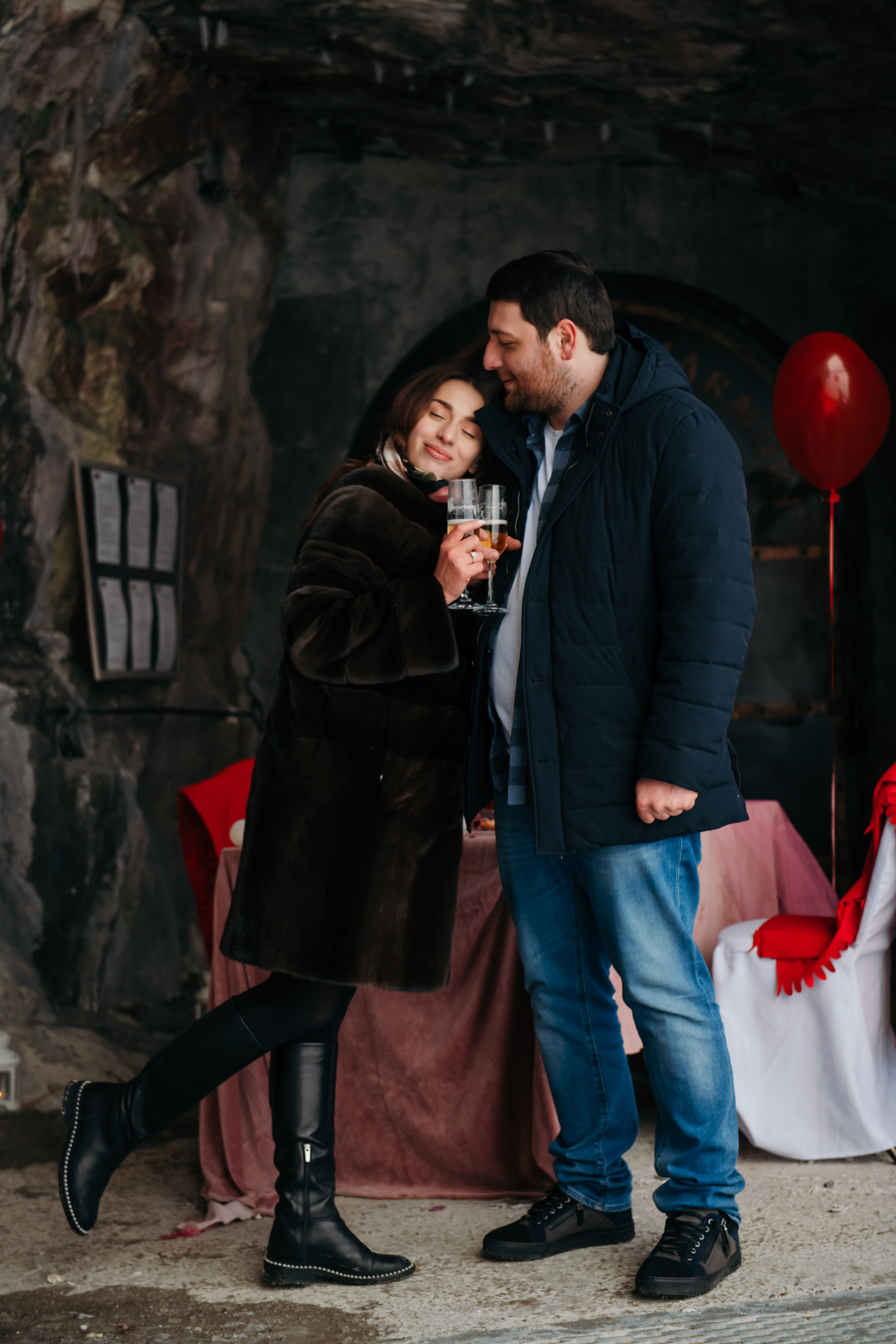 Свидание в горном парке Рускеала. Свадебный фотограф в Санкт-Петербурге Никита Селиверстов