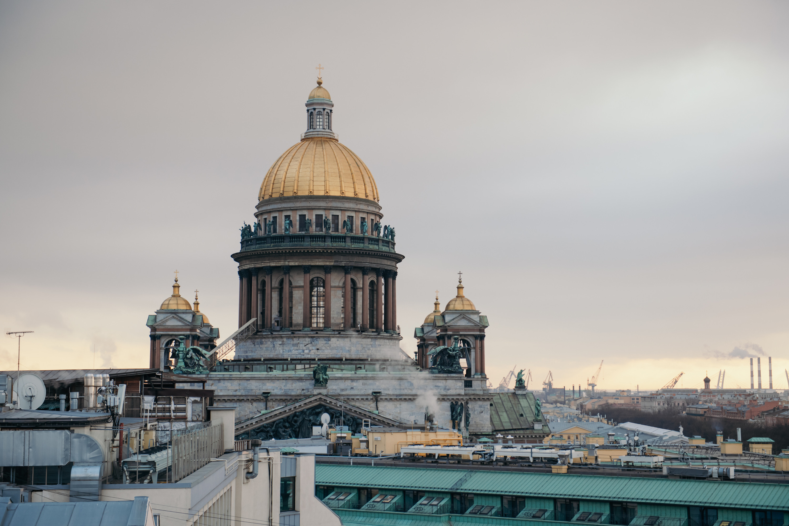 Свидание на крыше. Свадебный фотограф в Санкт-Петербурге Никита Селиверстов