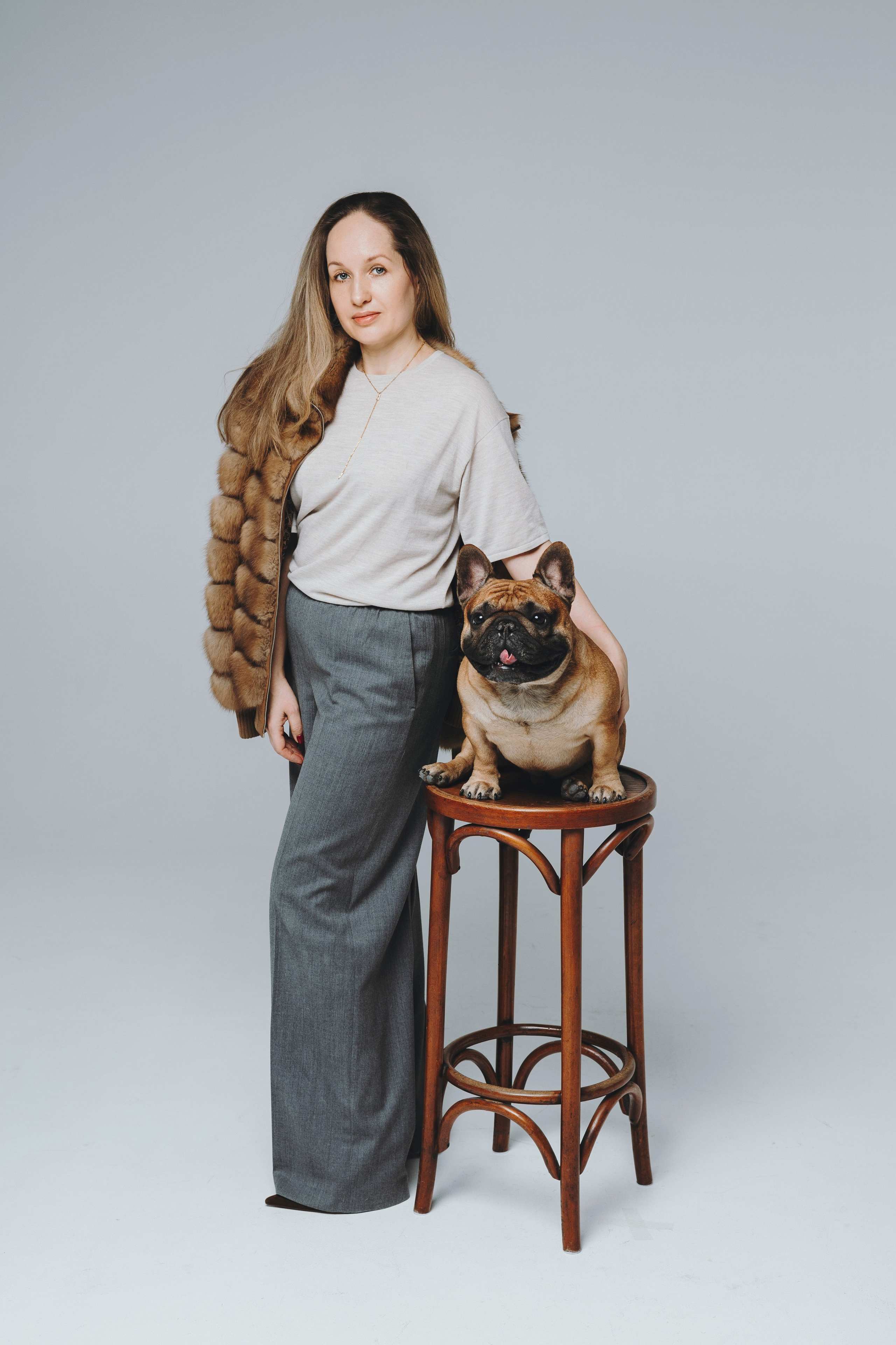 Анна, Юля, грогу и Винс. Фотограф — анималист Владивосток, Алина