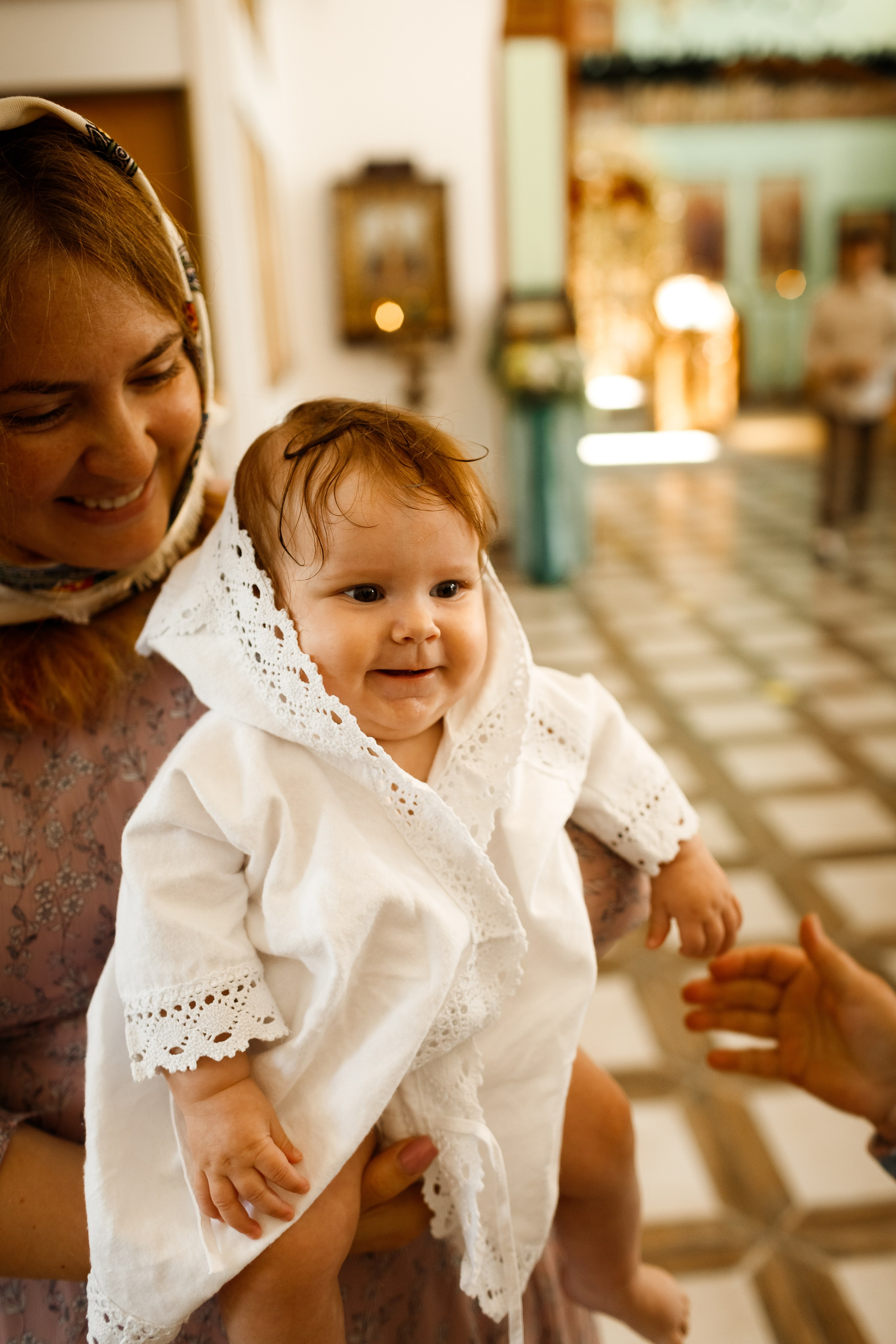 Крещение. Фотограф новорождённых Ярославль. Детский и семейный фотограф Анна Салова
