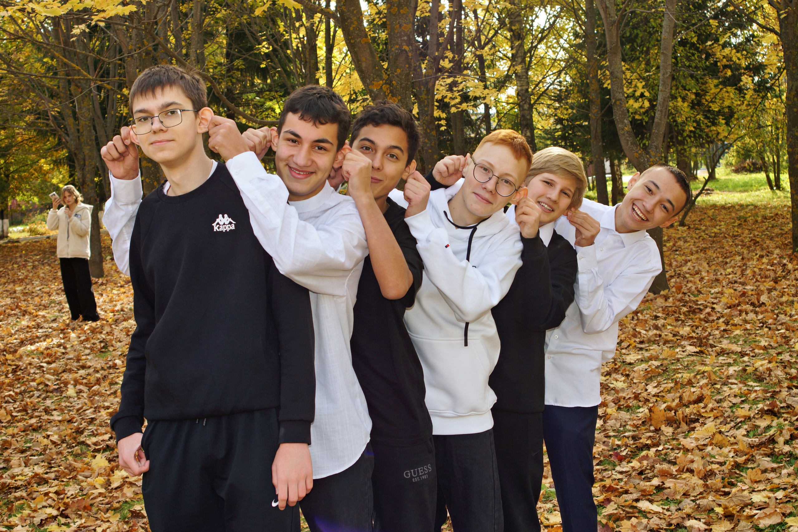 Осенняя фотосессия в школе г. Йошкар-Ола