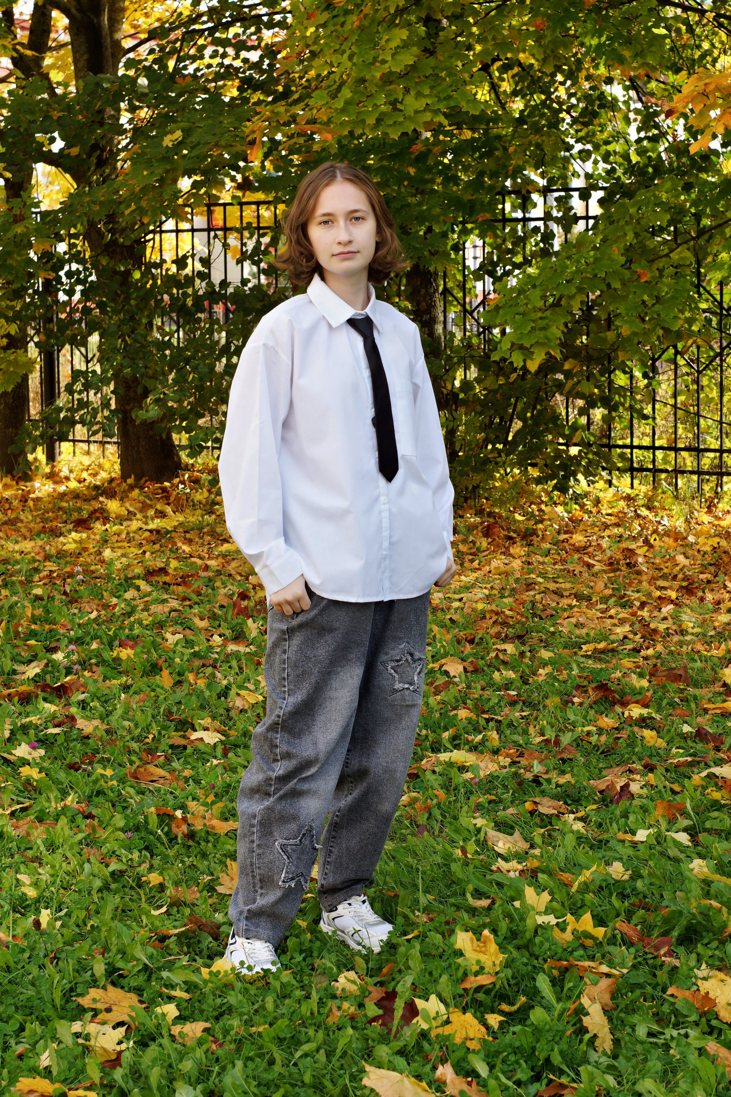 Осенняя фотосессия в школе г. Йошкар-Ола