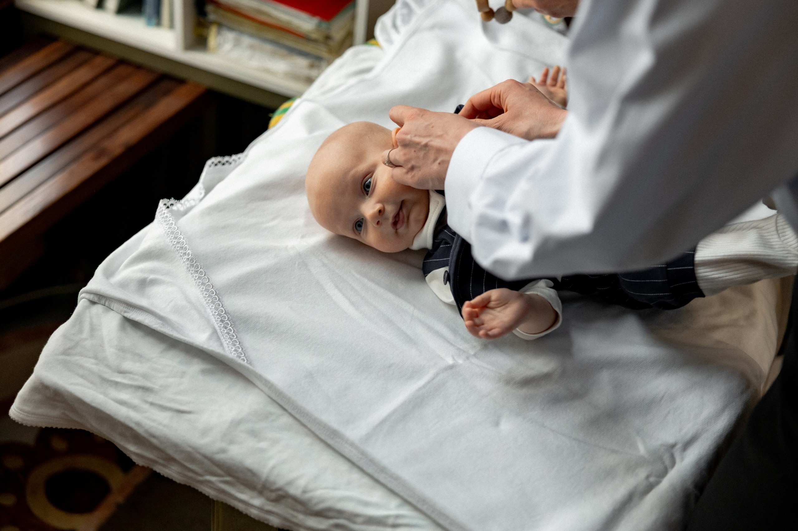 Крещение Ивана в часовне Серафима Саровского