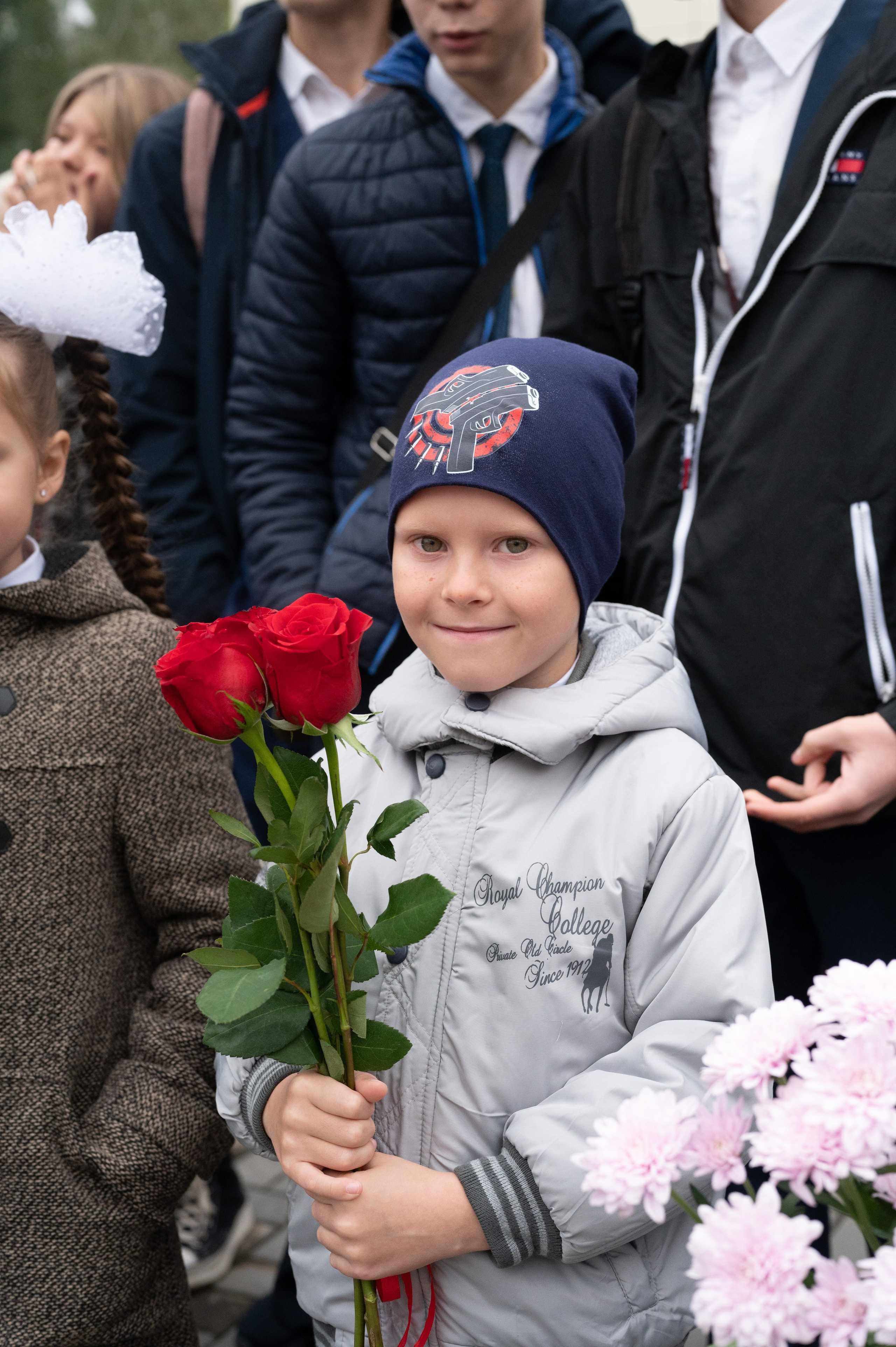 1 сентября 1 К 16 гимназия репортаж, линейка +в классе. Фотограф новорожденных, семейный детский в Тюмени Татьяна Морозова