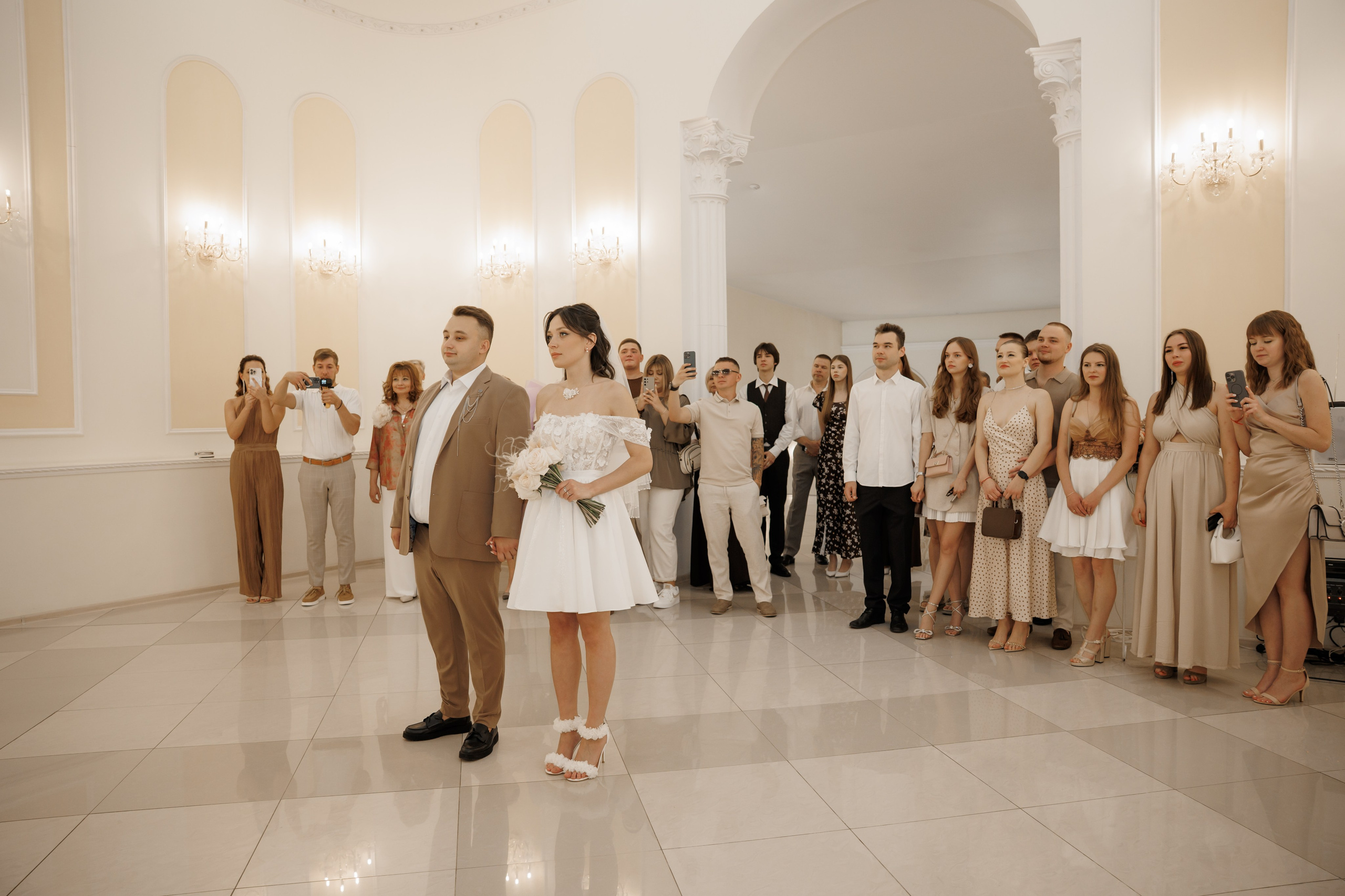 Дворянское гнездо, ЗАГС г. Королев, банкет в Аркобалено (Villa Arkobaleno). Свадебный и репортажный фотограф (Москва, Королев и другие)