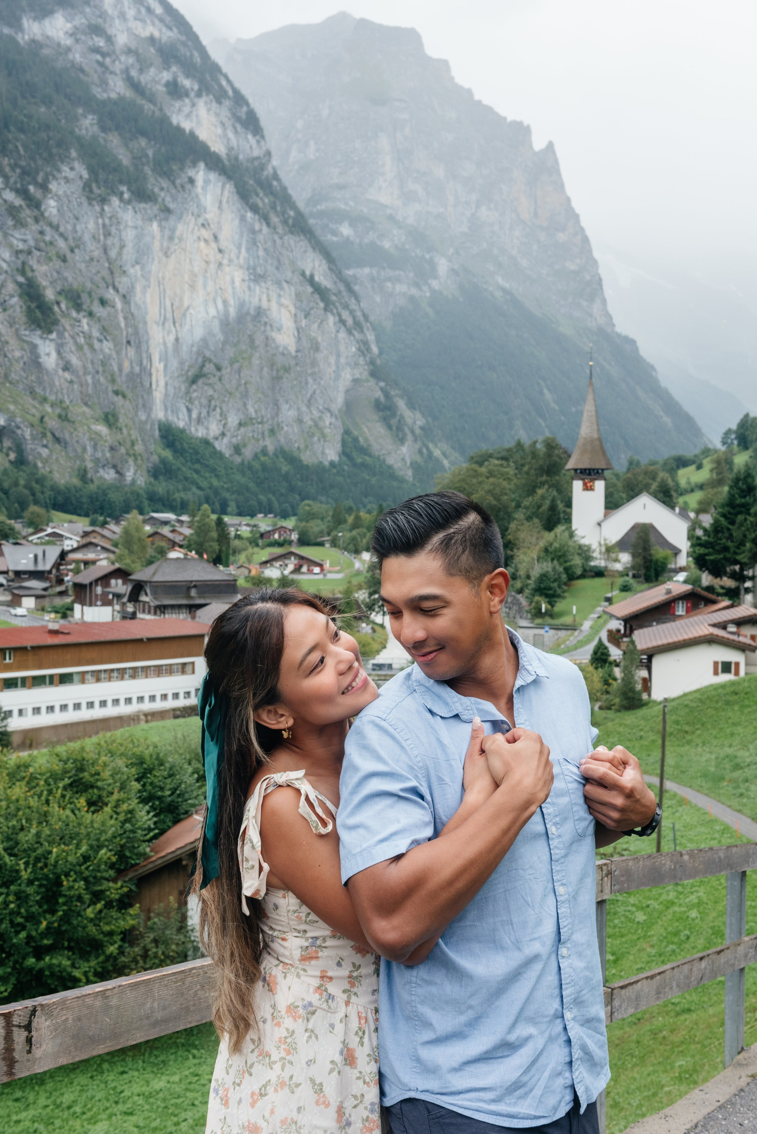 Angeline & Kenneth (Lauterbrunnen). Photographer in Interlaken area
