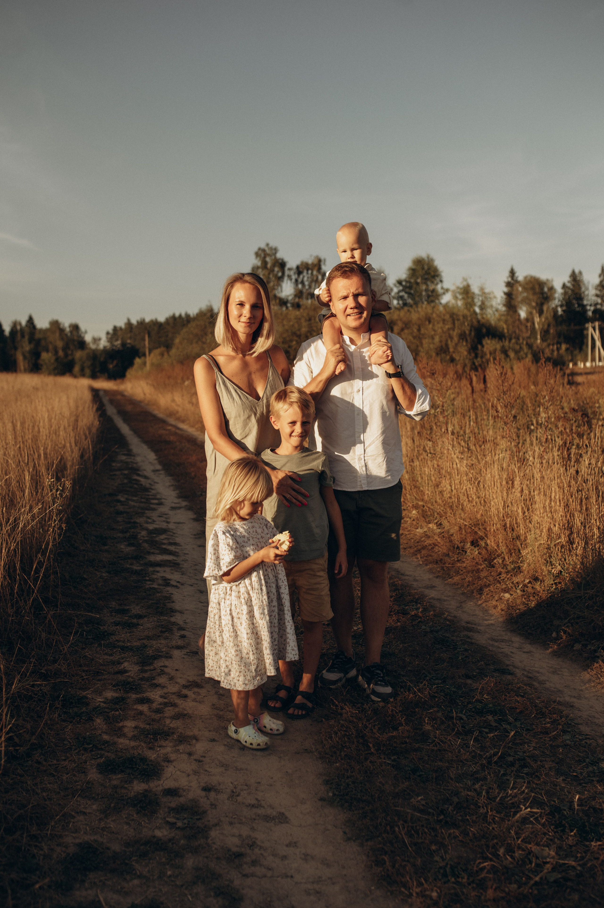 Егор, Оля, Лёва, Вера и Клим. Семейный фотограф МОСКВА/Королёв