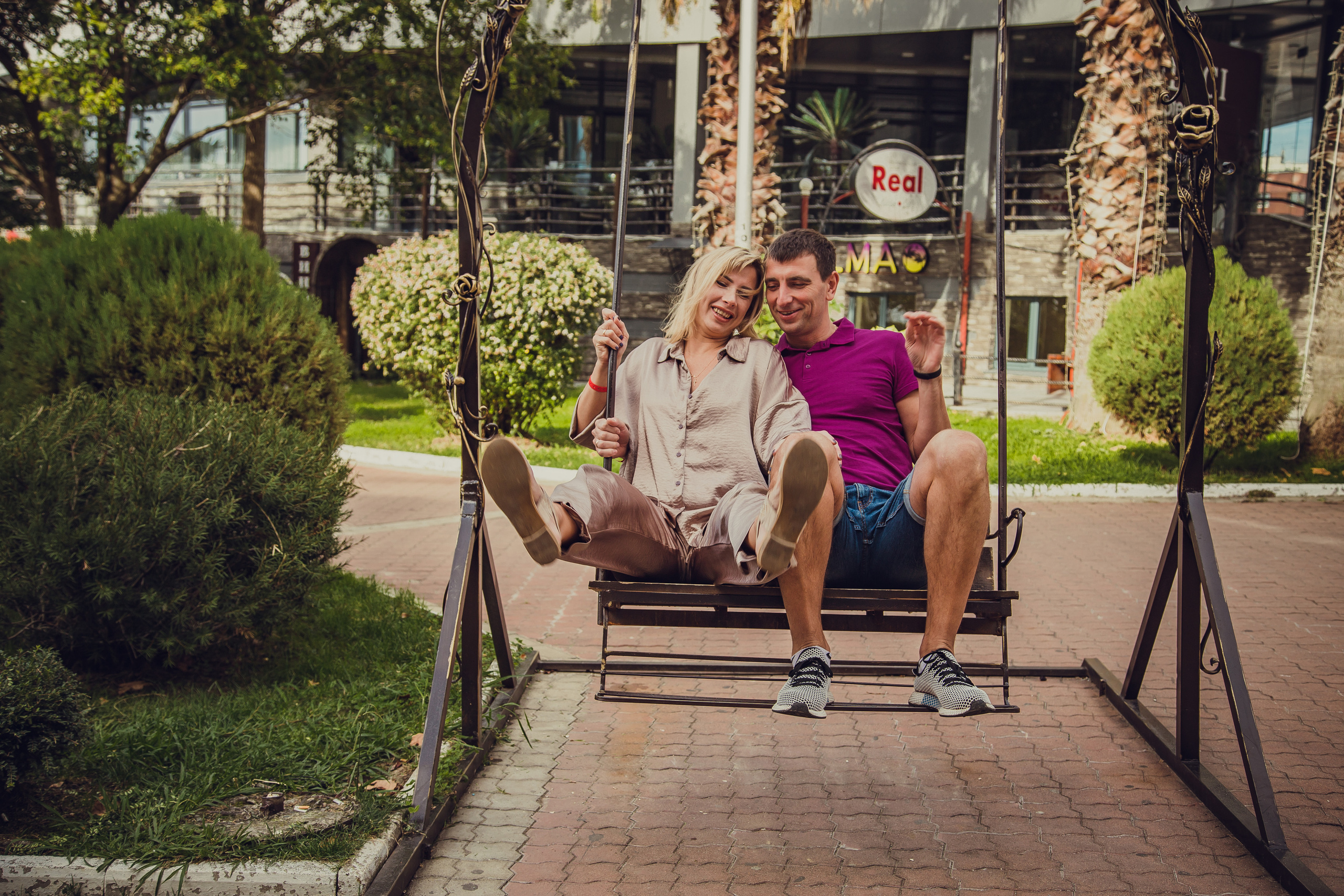 Тёплая прогулка по Солнечному пляжу. Фотограф Сочи, Адлер, Красная Поляна — Вероника Радченко