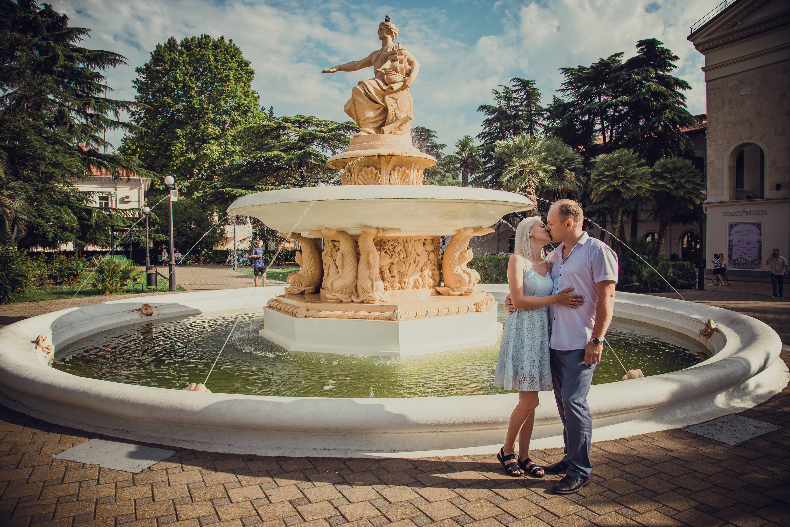 Романтичная прогулка Катюши с супругом. Фотограф Сочи, Адлер, Красная Поляна — Вероника Радченко