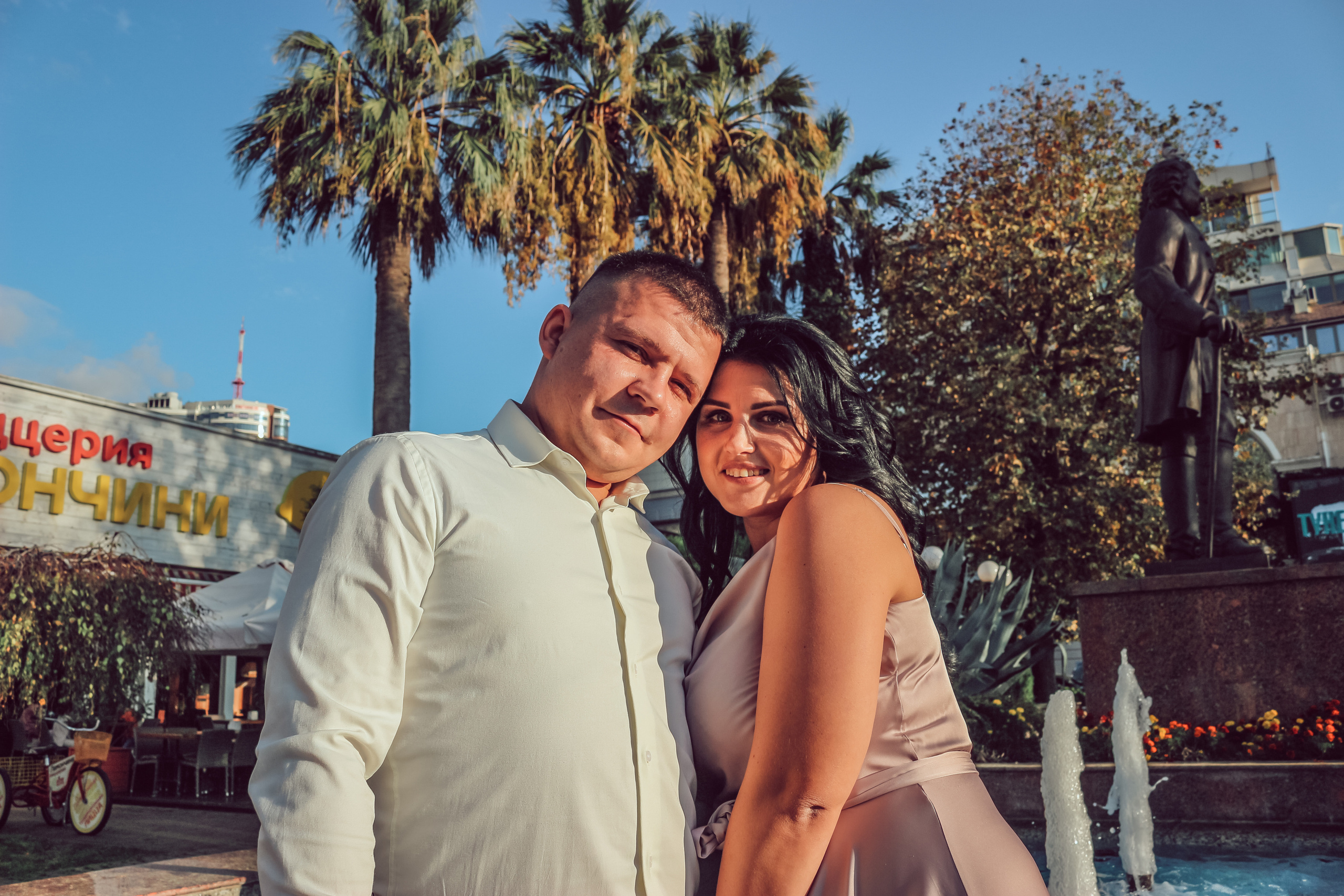 Милая прогулка после росписи в ЗАГСе. Фотограф Сочи, Адлер, Красная Поляна — Вероника Радченко